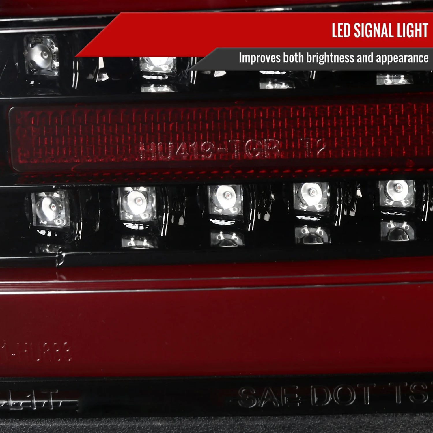 2008-2017 Mitsubishi Lancer / 2008-2015 Lancer EVO X LED Tail Lights Jet Black - Image 5
