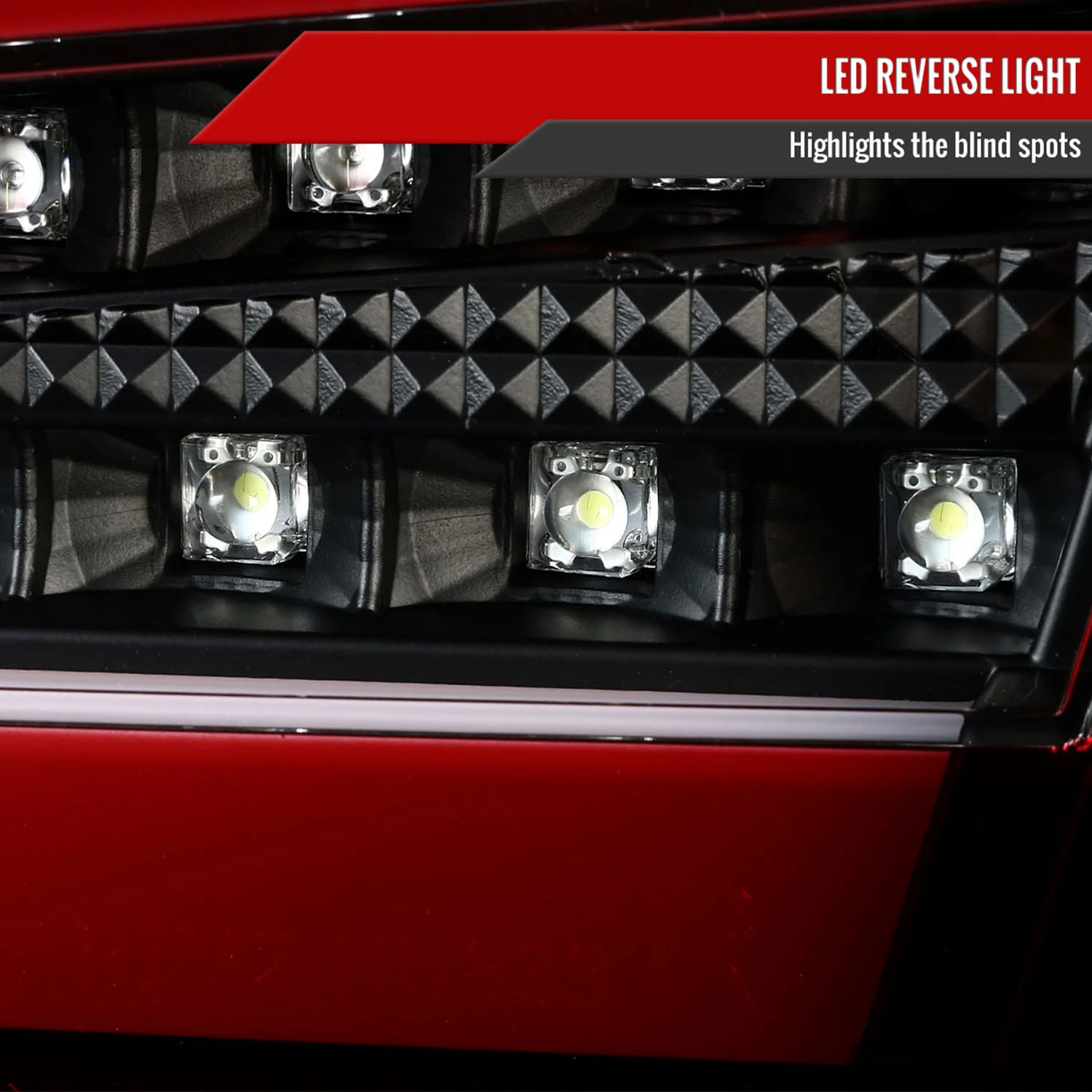 2008-2017 Mitsubishi Lancer / Lancer EVO X Red Bar LED Tail Lights Black/Red - Image 6