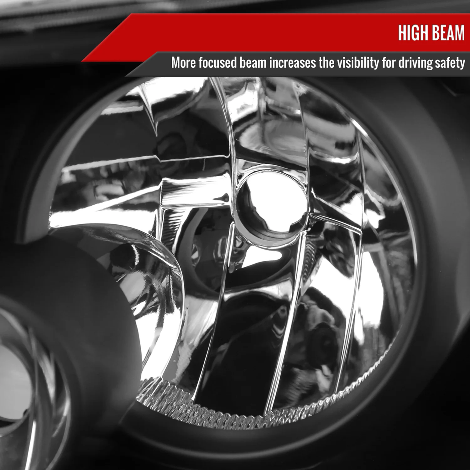 2008-2018 Dodge Grand Caravan Chrysler Town & Country Factory Headlights Black - Image 4
