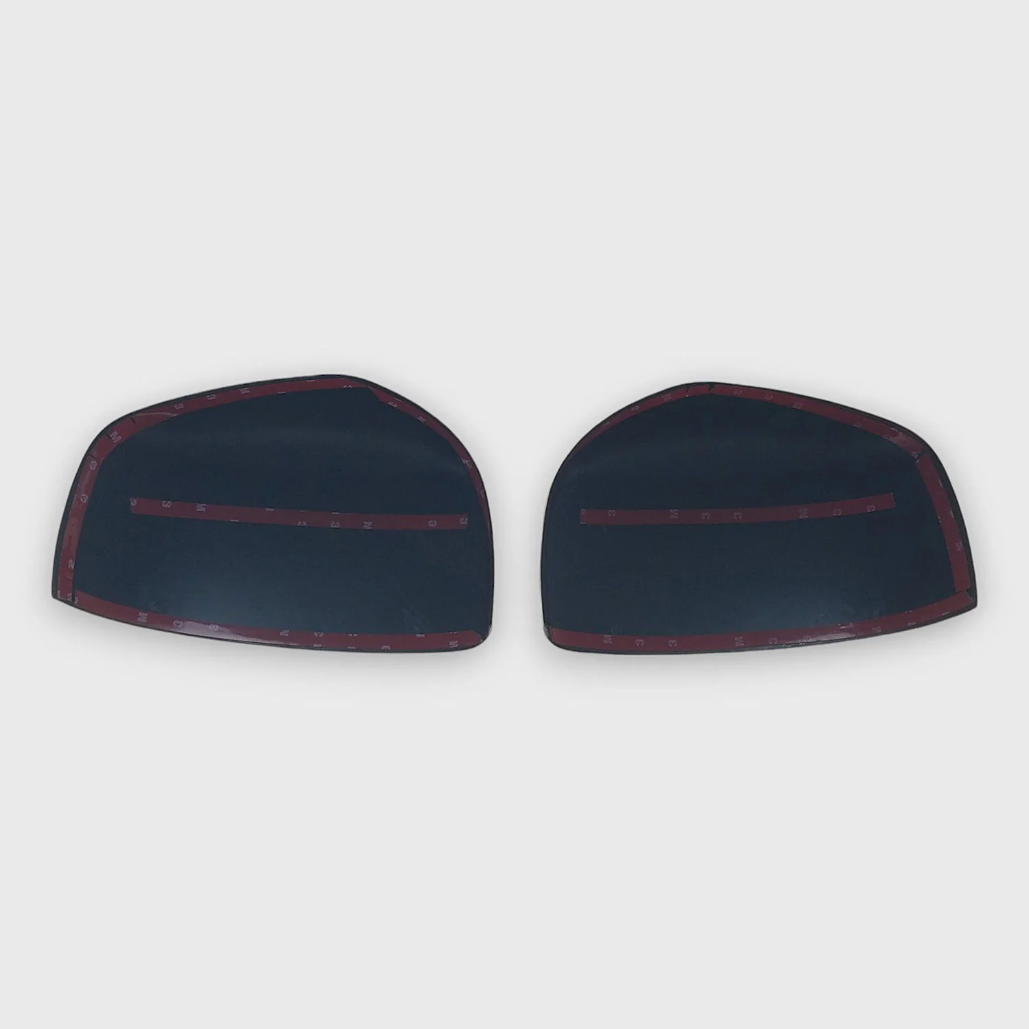 2008-2020 Dodge Grand Caravan Mirror Cover Caps Gloss Black 2Pcs ABS Plastic - Image 3