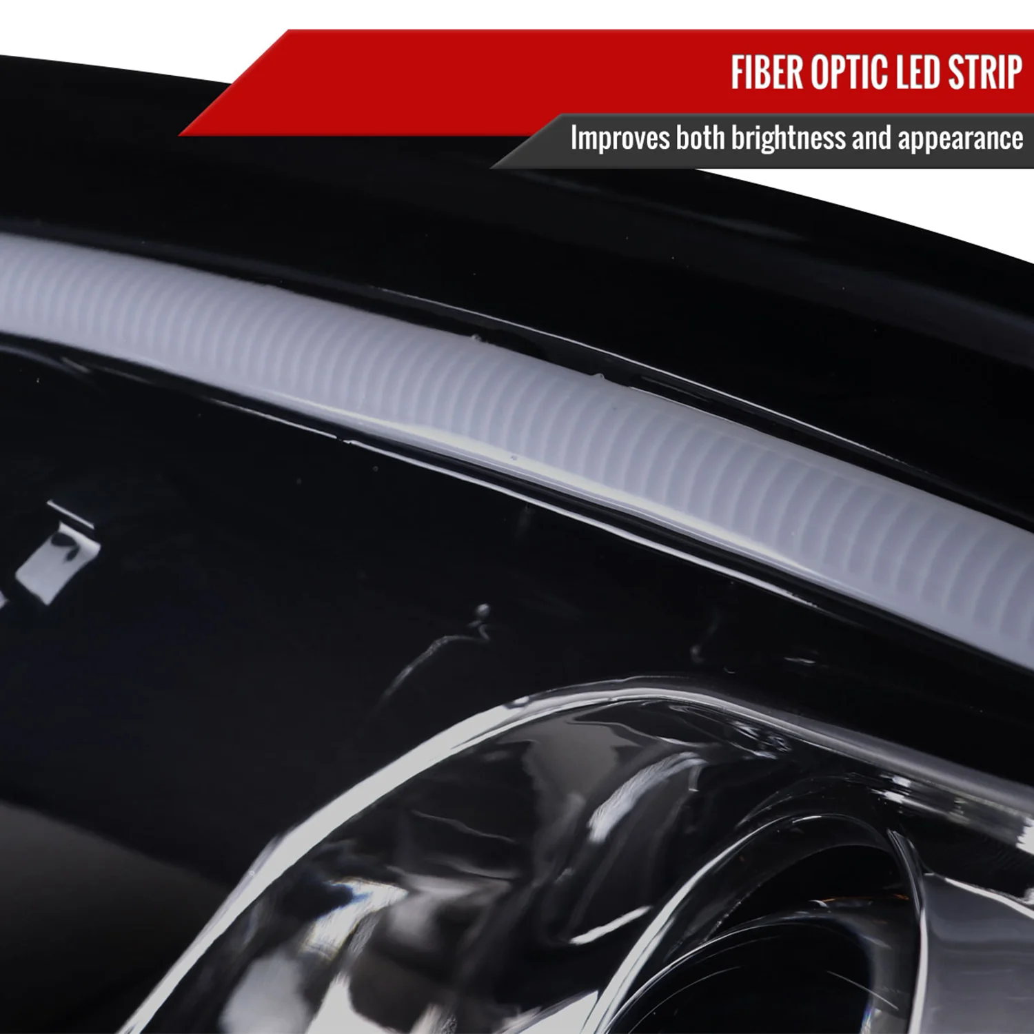 2009-2011 Mercedes Benz W164 ML-Class LED Sequetial Signal Headlights Smoke - Image 5