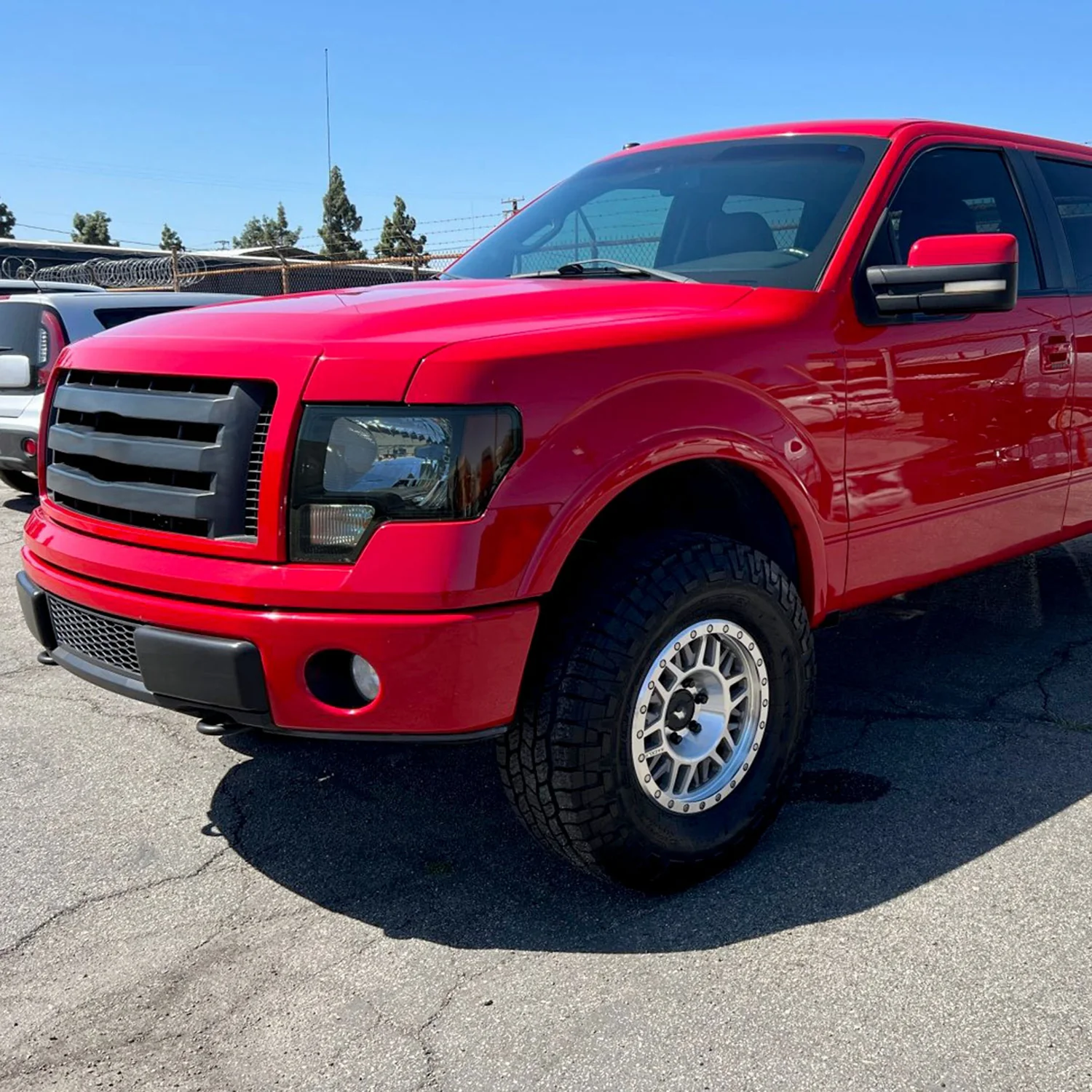 2009-2014 Ford F-150 Factory Style Headlights Black Housing/Smoke Lens - Image 9