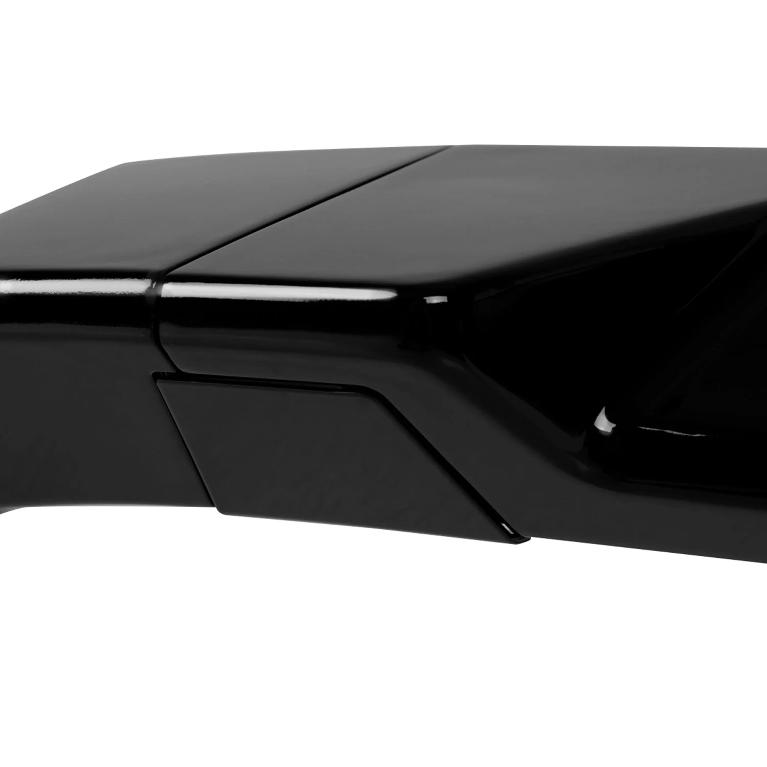 2009-2014 Ford F-150 Glossy Black 3PC Rear Roof Spoiler Wing Kit - Image 5