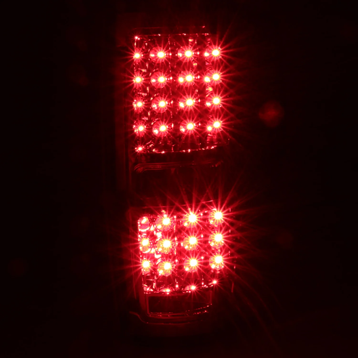 2009-2014 Ford F-150 LED Tail Lights Chrome Housing/Red Lens - Image 2