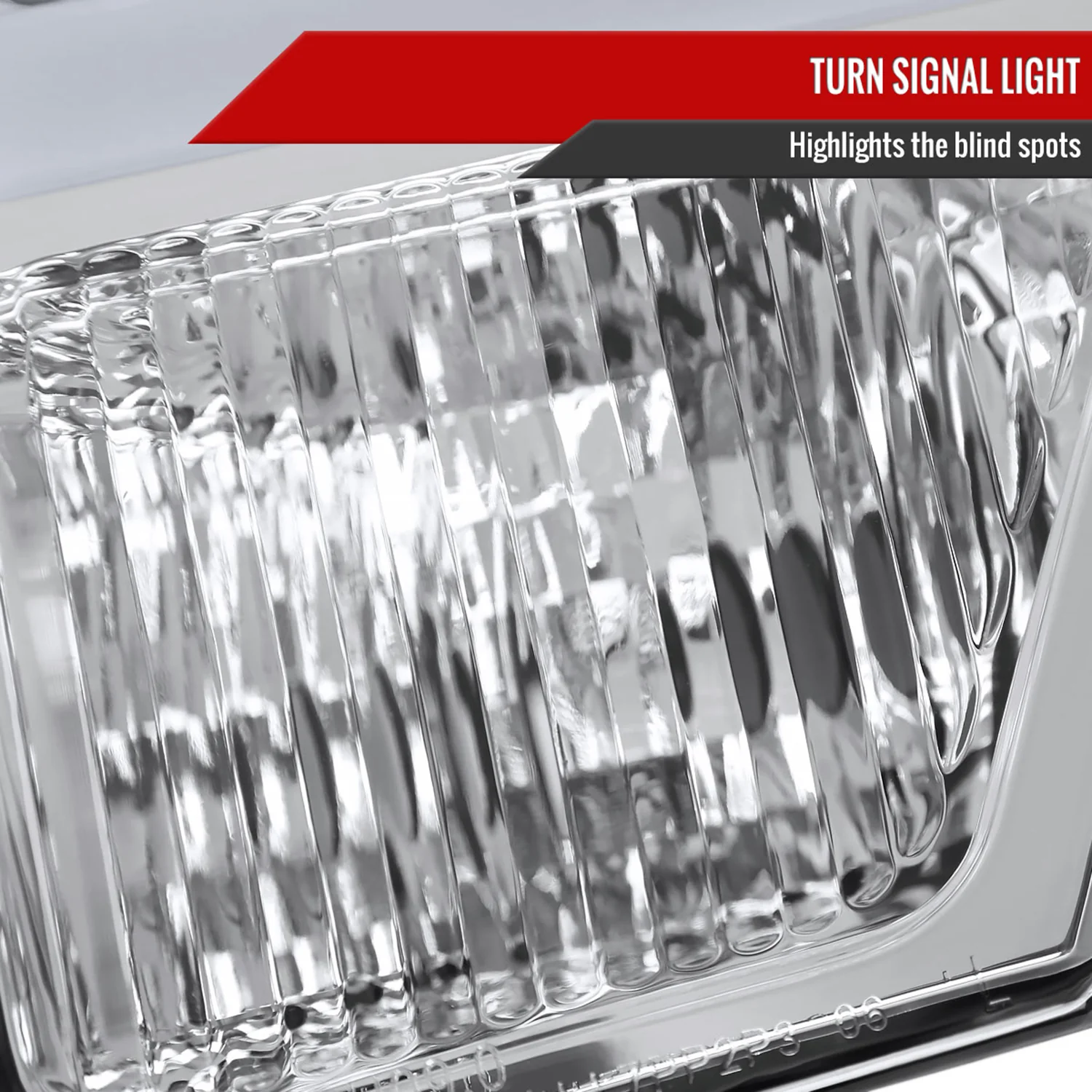 2009-2014 Ford F-150 LED Tube Factory Style Headlights Chrome/Clear Lens - Image 5