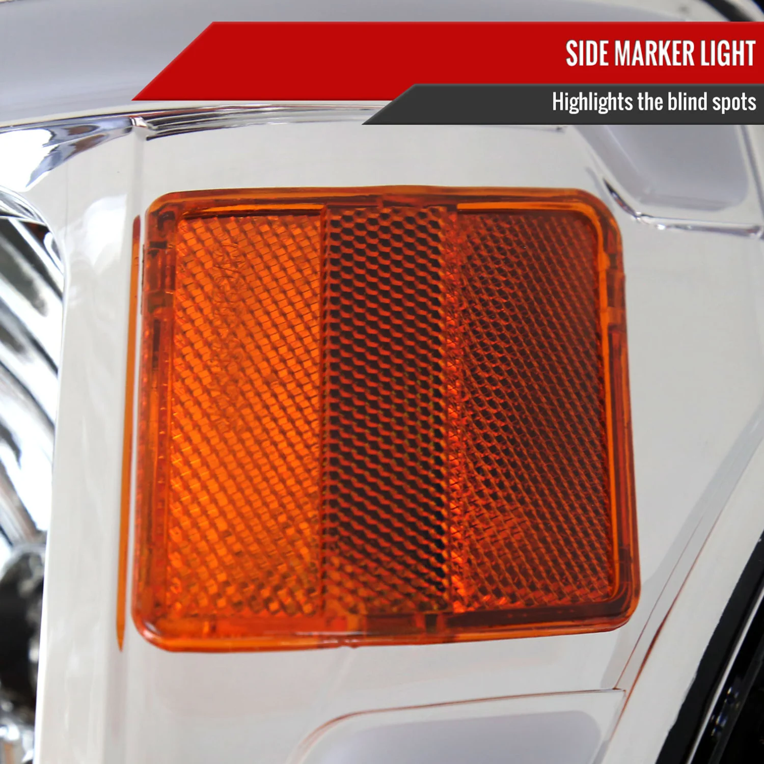 2009-2014 Ford F-150 LED Tube Factory Style Headlights Chrome/Clear Lens - Image 6