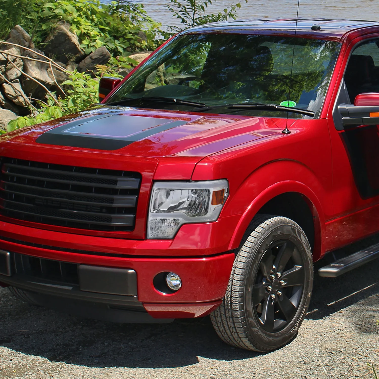 2009-2014 Ford F-150 LED Tube Factory Style Headlights Chrome/Clear Lens - Image 9