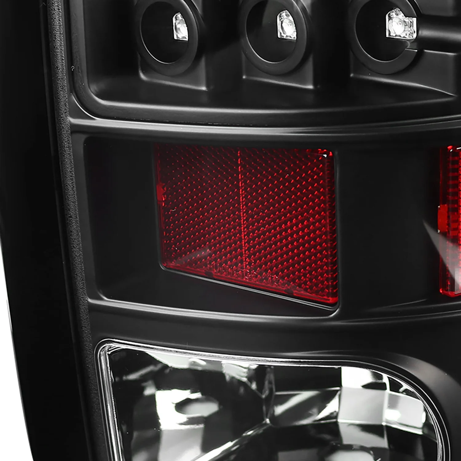 2009-2018 Dodge RAM 1500 2500 3500 LED Tail Lights - V2 Matt Black - Image 5