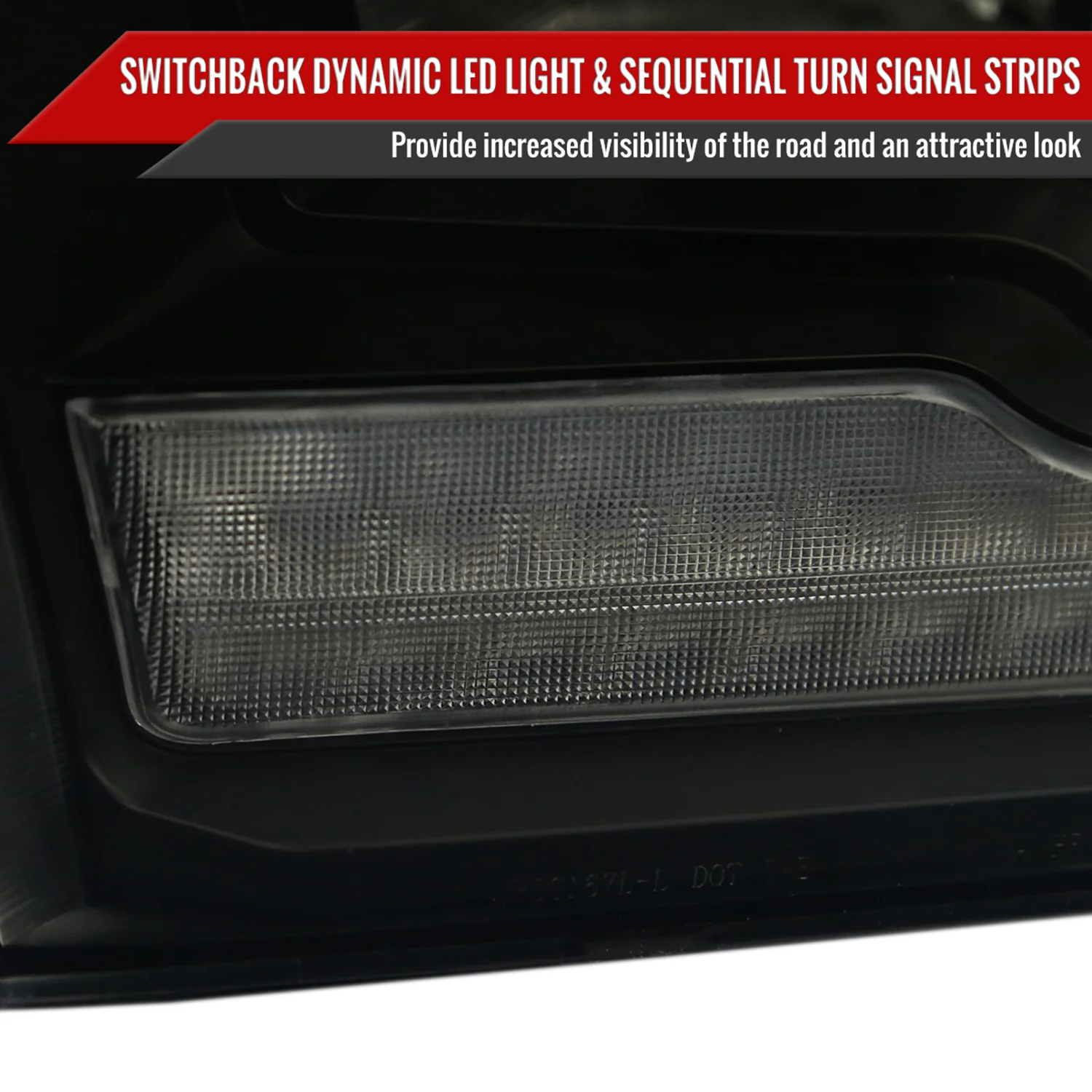 2009-2018 Dodge RAM 1500/ RAM 2500 3500 Dual LED Bar Factory Headlights Black - Image 5