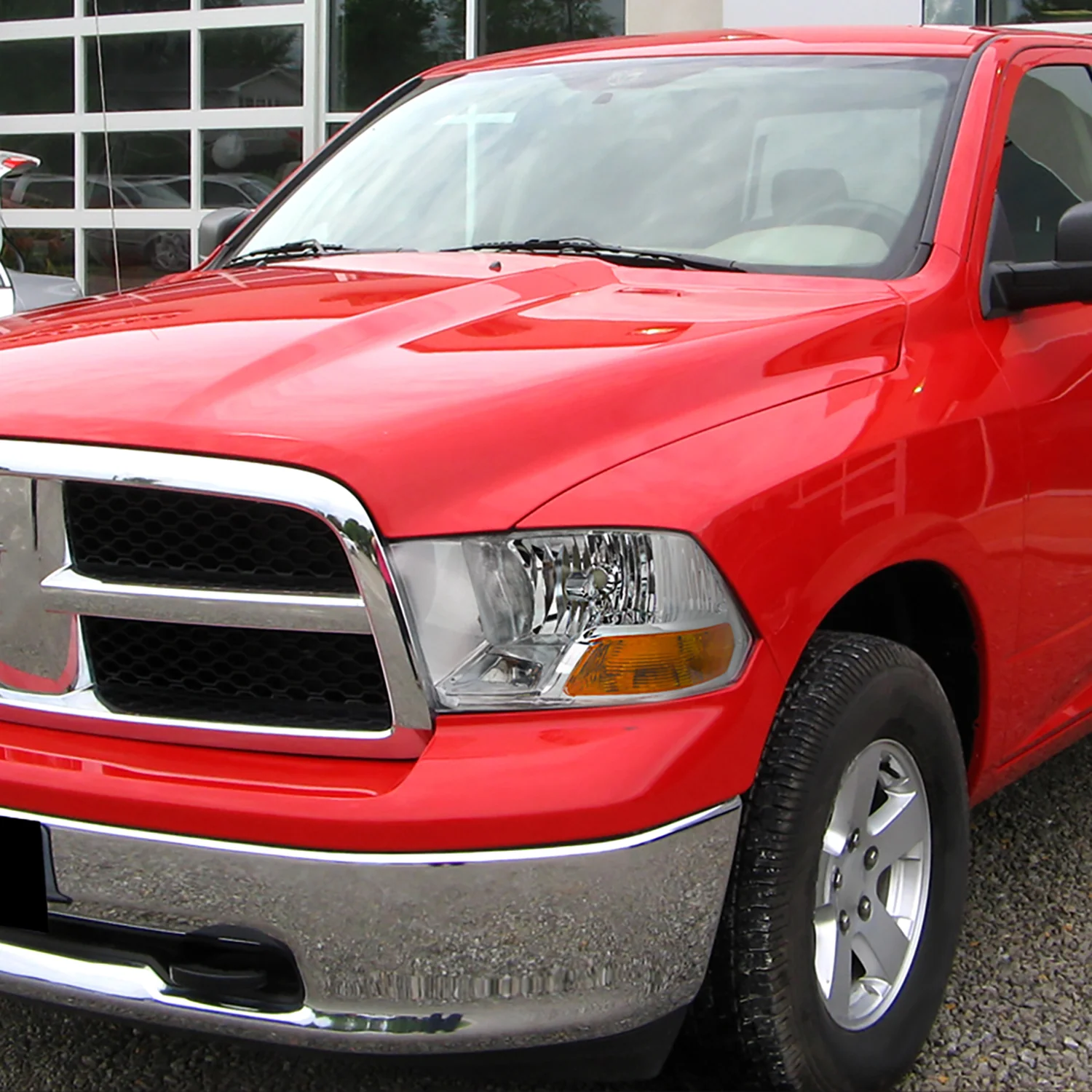 2009-2018 Dodge RAM 1500 / RAM 2500 3500 Factory Dual Headlights Chrome - Image 10