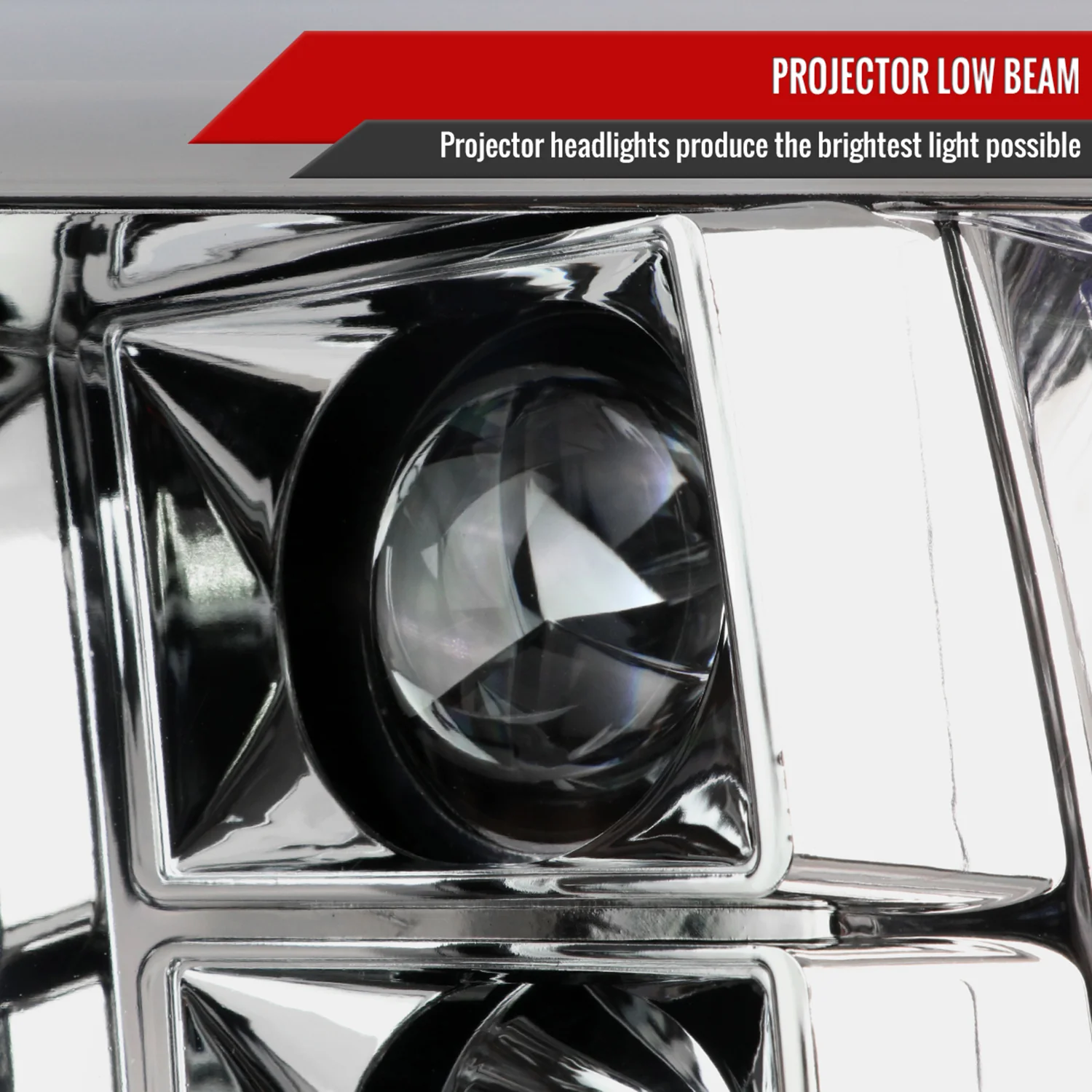 2009-2018 Dodge RAM 1500 / RAM 2500 3500 LED C-Bar Headlights Chrome - Image 3