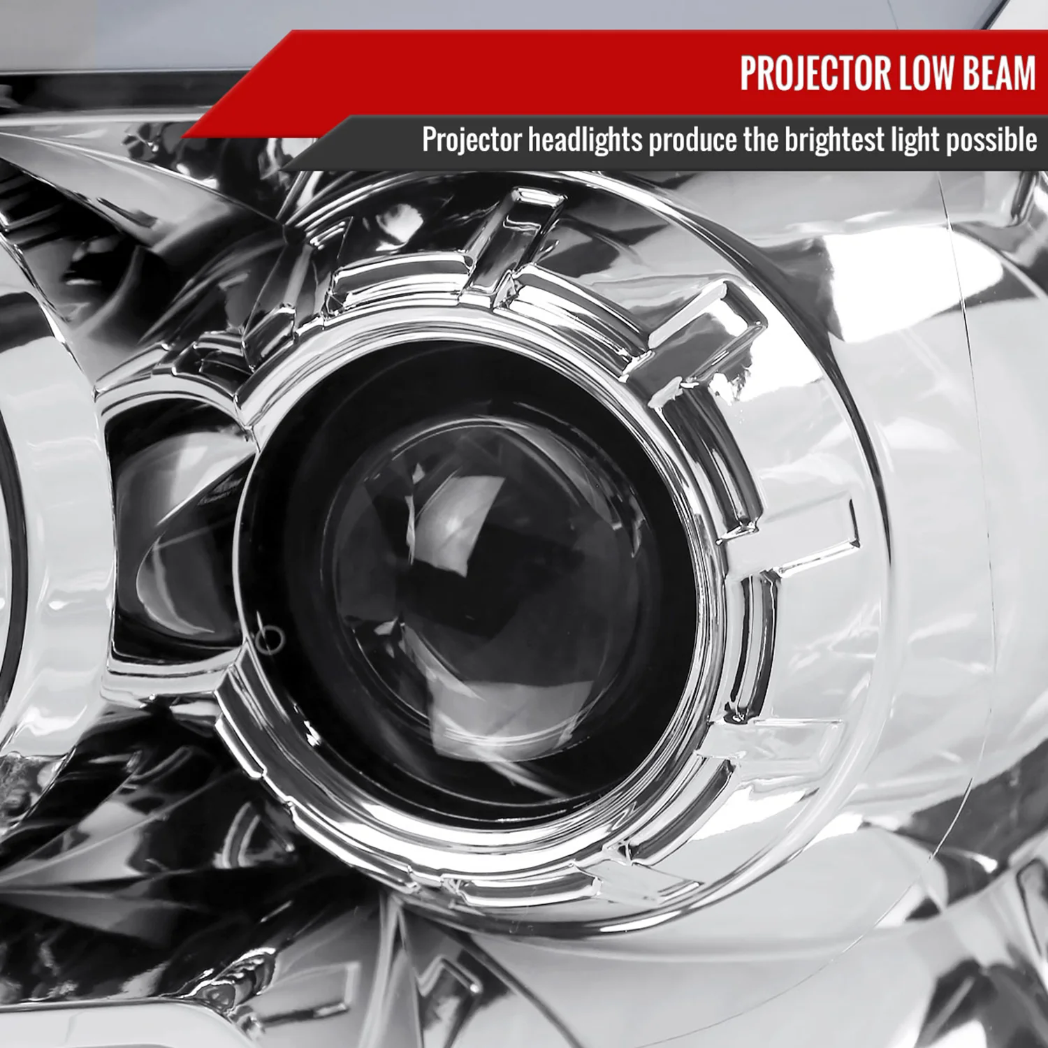 2009-2018 Dodge RAM 1500 / RAM 2500 3500 Switchback LED Headlights Chrome - Image 3
