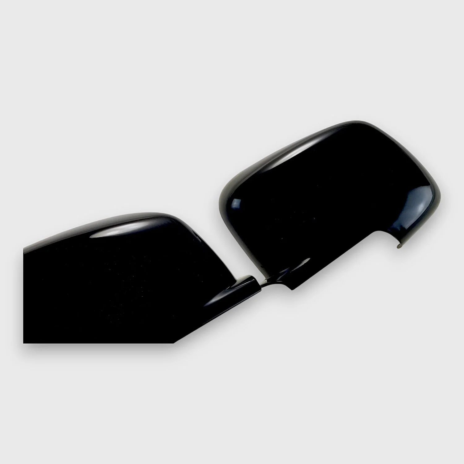 2009-2020 Dodge Journey Mirror Cover Caps Gloss Black 2Pcs ABS Plastic - Image 2