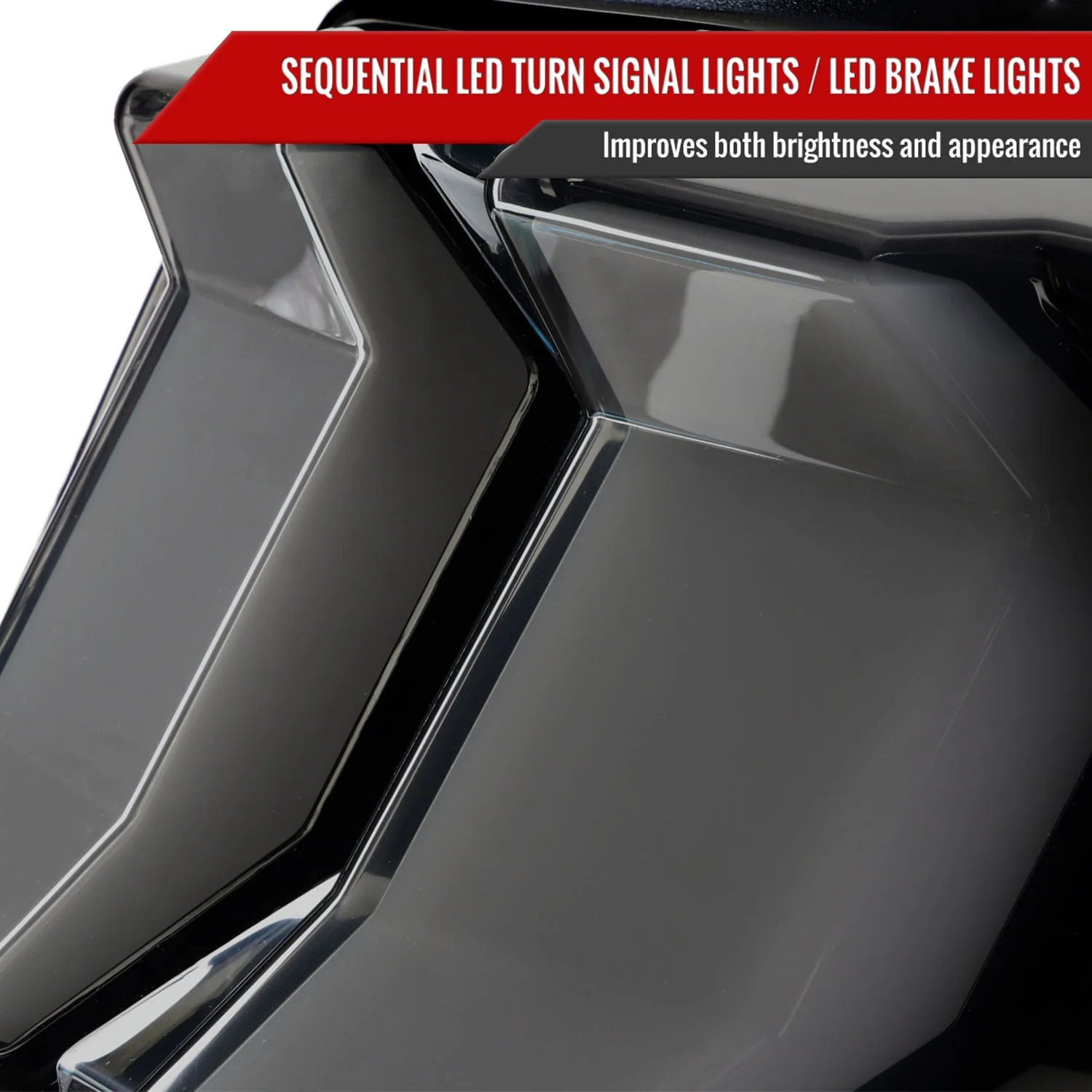2010-2012 Ford Mustang Sequential LED Tail Lights Glossy Black/Smoke Lens - Image 4