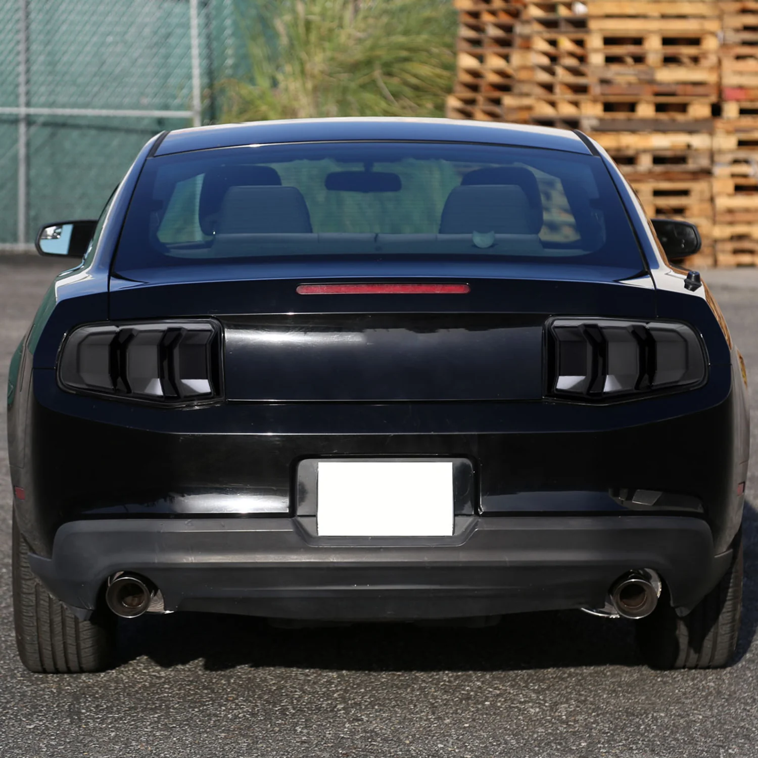 2010-2012 Ford Mustang Sequential LED Tail Lights Glossy Black/Smoke Lens - Image 9
