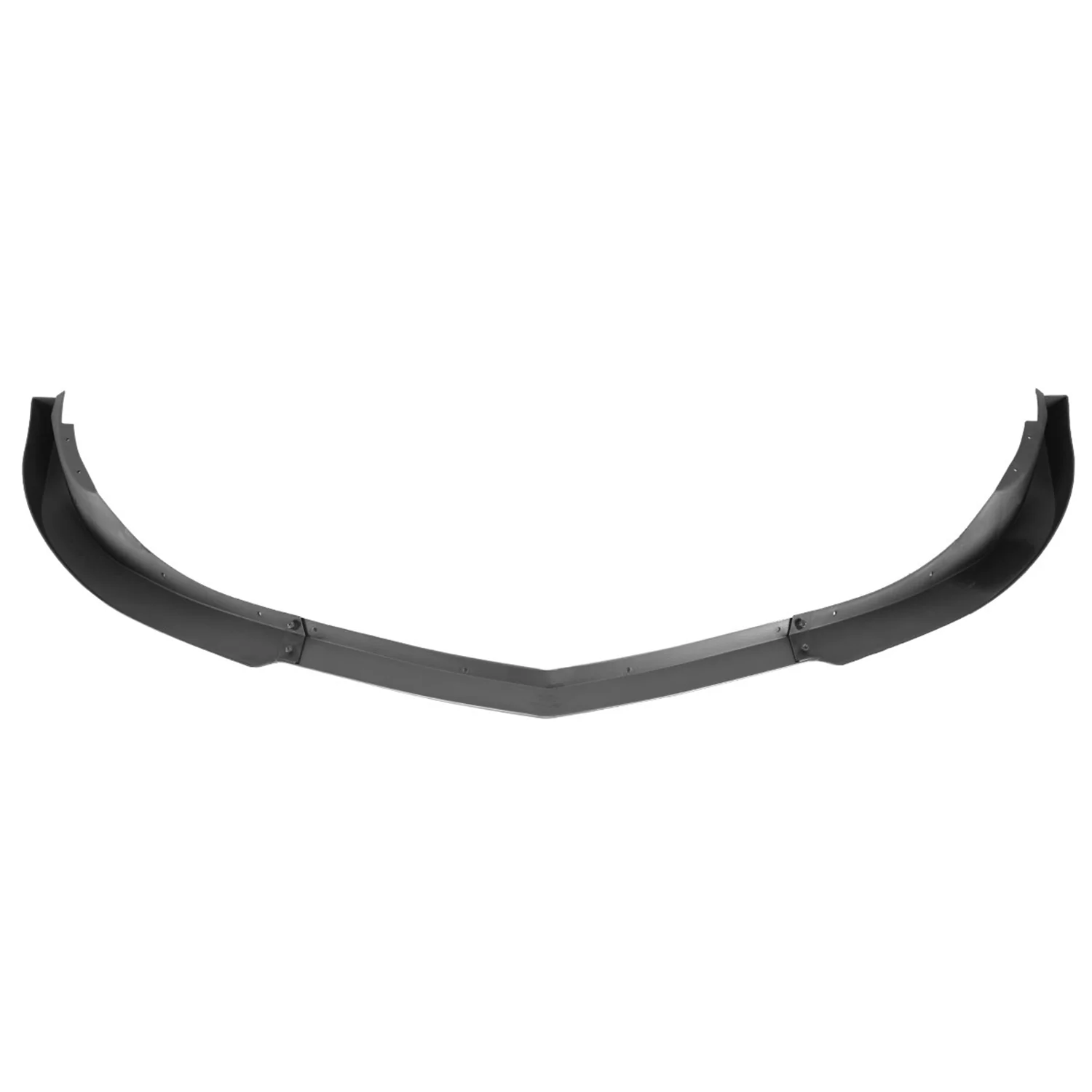 2010-2013 Chevrolet Camaro V6 Glossy Black 3PC Front Bumper Lip Splitter Kit - Image 6
