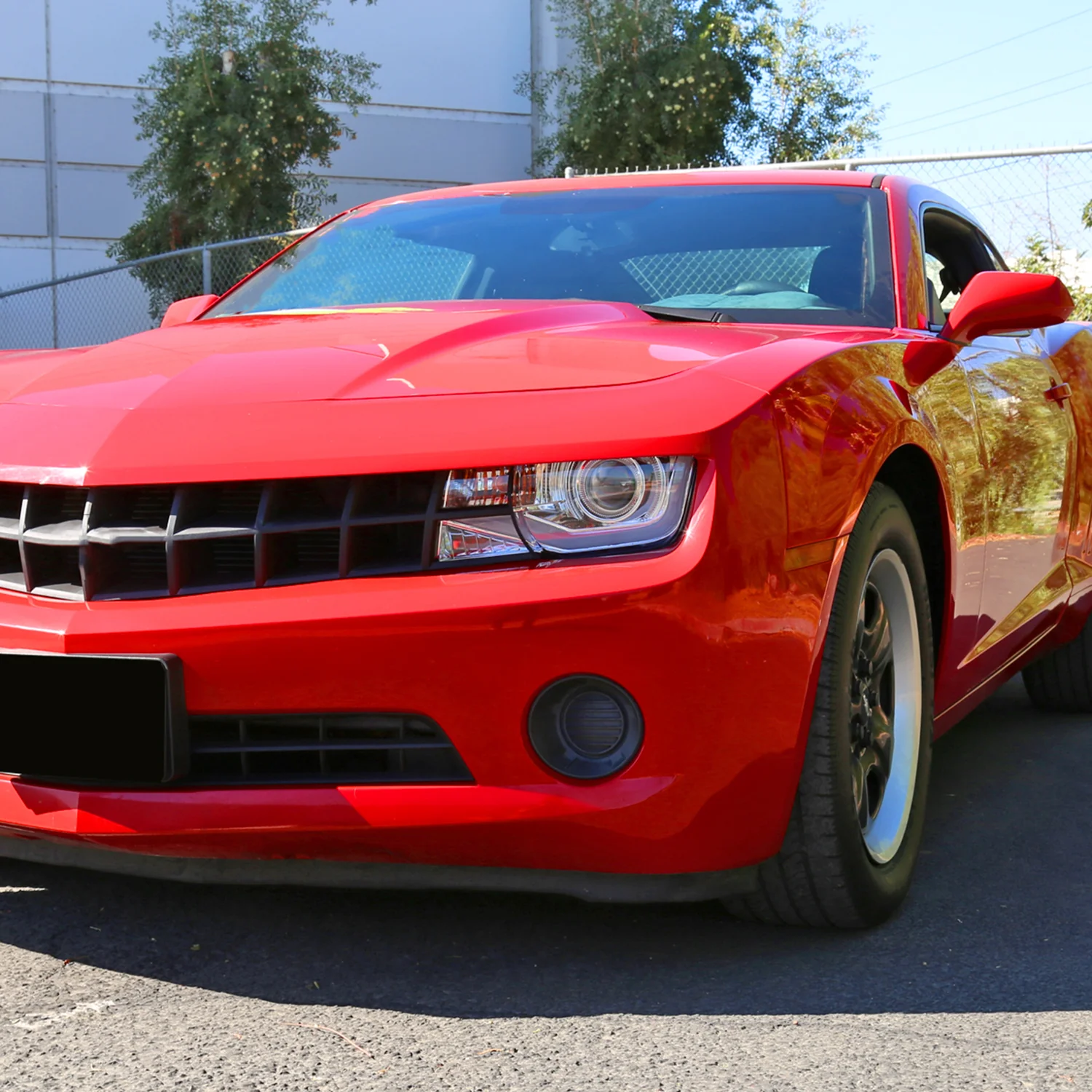 2010-2013 Chevy Camaro LED Bar Projector Headlights Chrome/Clear Lens - Image 9