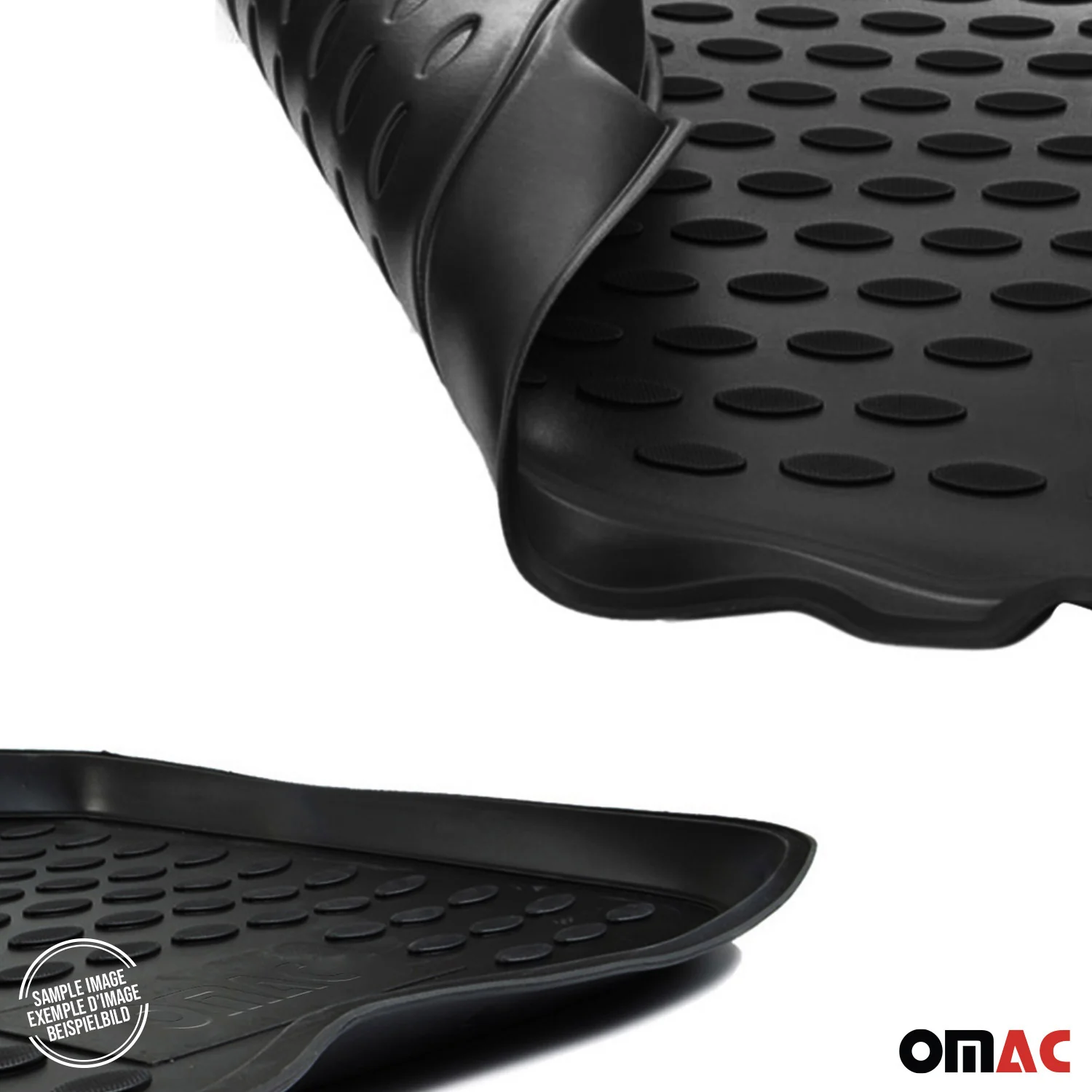 2010-2013 Mazda 3 Hatchback Floor Mats & Cargo Liner Full Set Black - Image 11