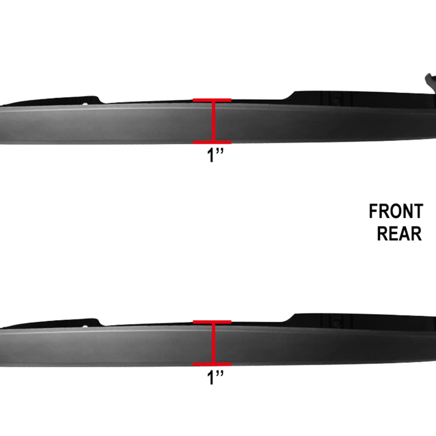 2010-2017 Dodge RAM 2500/3500 Smooth Factory OE Style Fender Flares - Image 3