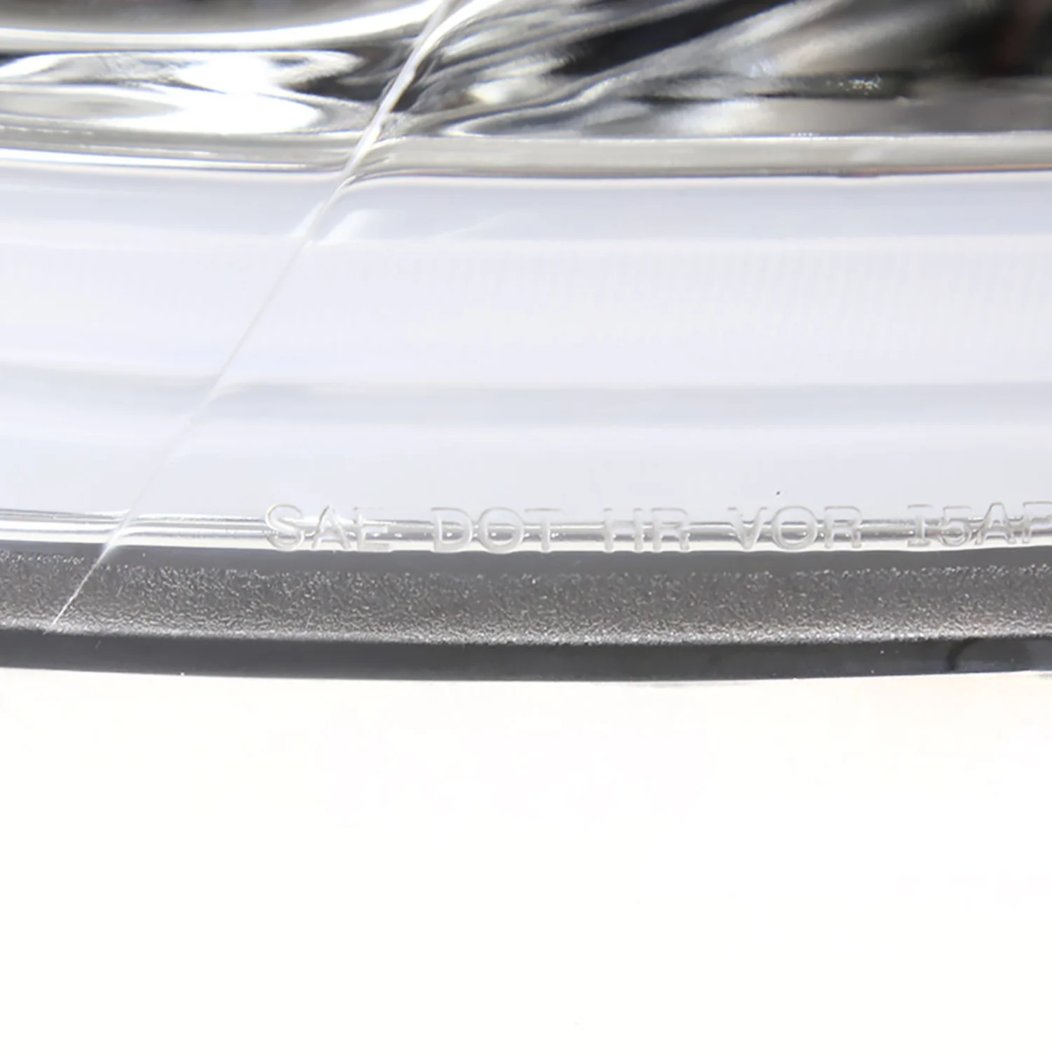2011-2013 Hyundai Elantra LED Bar Projector Headlights Chrome/Clear Lens - Image 6