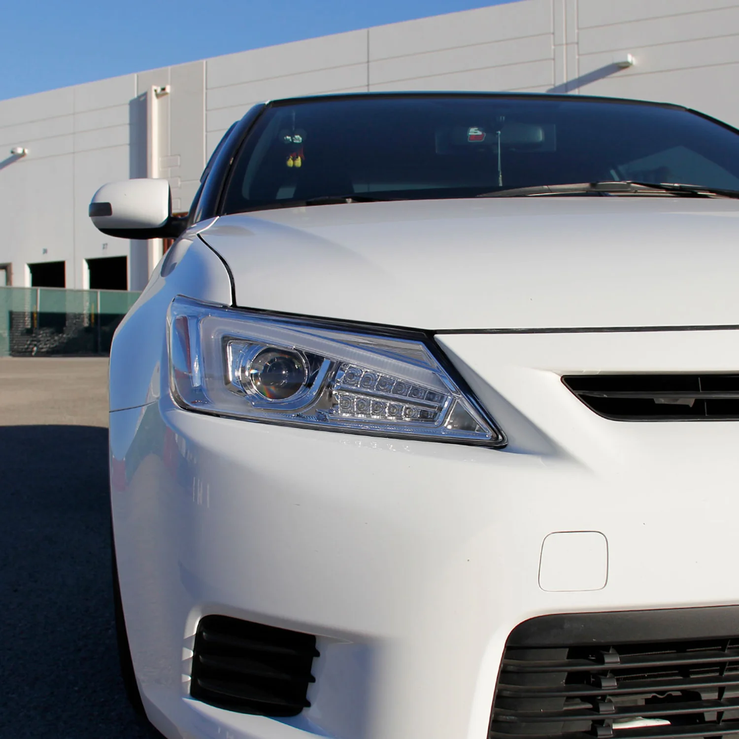 2011-2013 Scion tC LED Bar Projector Headlights LED Turn Signal Lights Chrome - Image 10