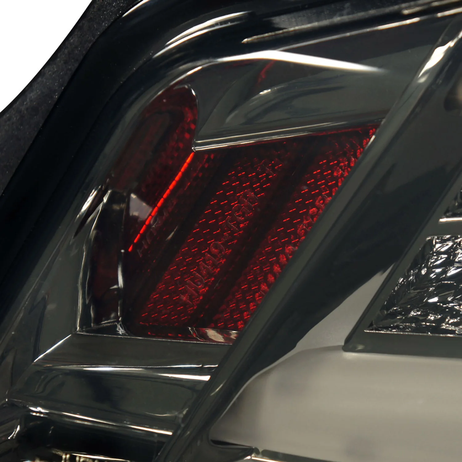 2011-2013 Scion tC LED Tail Lights Chrome Housing/Smoke Lens - Image 6