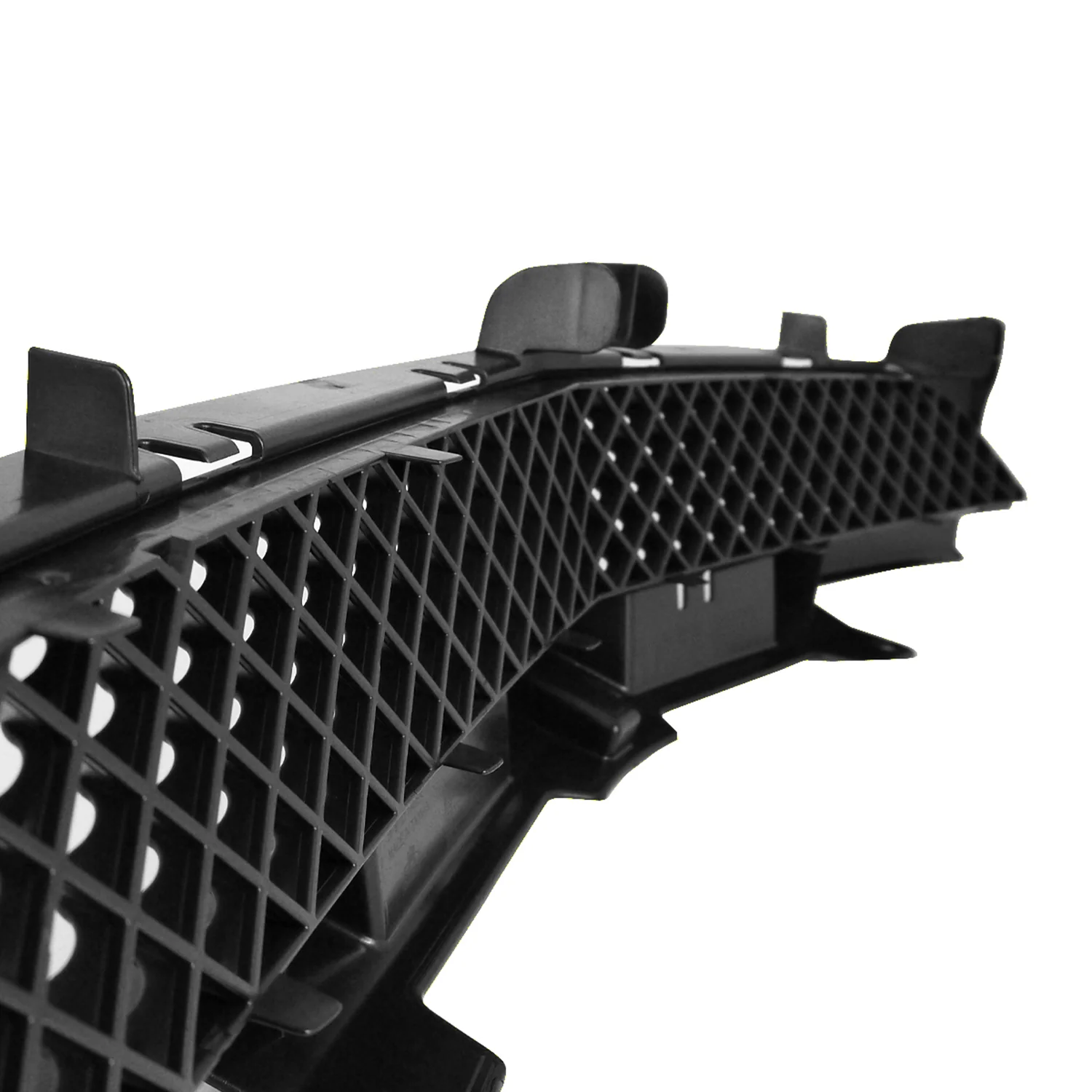 2011-2014 Dodge Charger Black ABS Front Lower Mesh Grille - Image 7