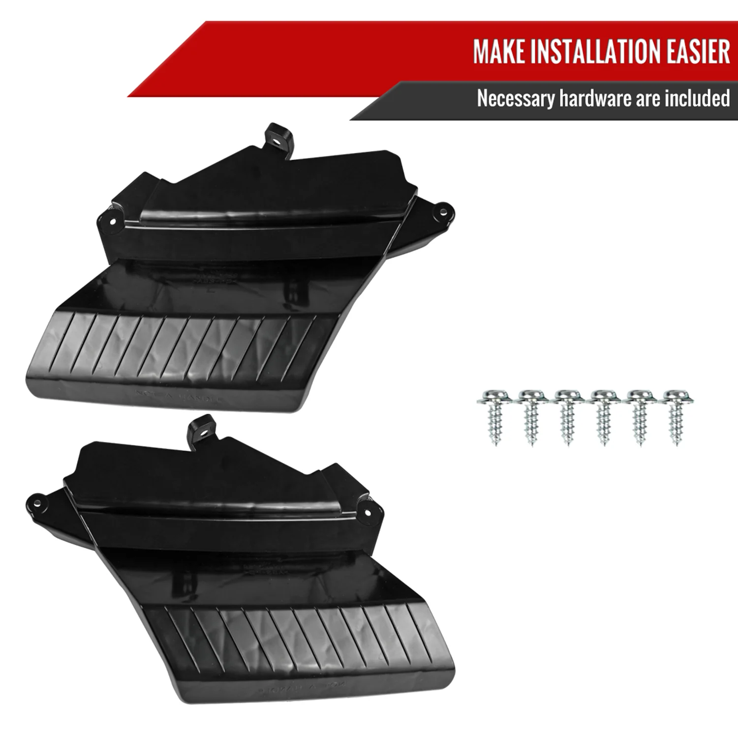 2011-2014 Dodge Charger Dual LED U-Bar Projector Headlights Glossy Black/Smoke - Image 6