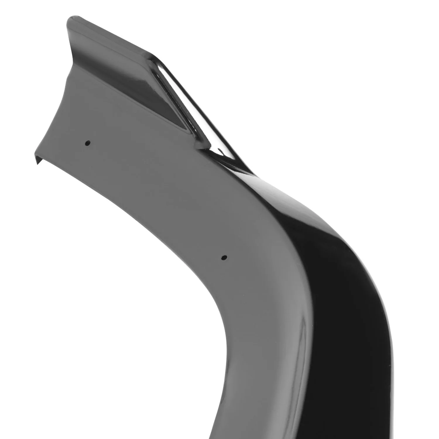 2011-2014 Dodge Charger SRT8 Glossy Black 3PC Front Bumper Lip Splitter Kit - Image 5