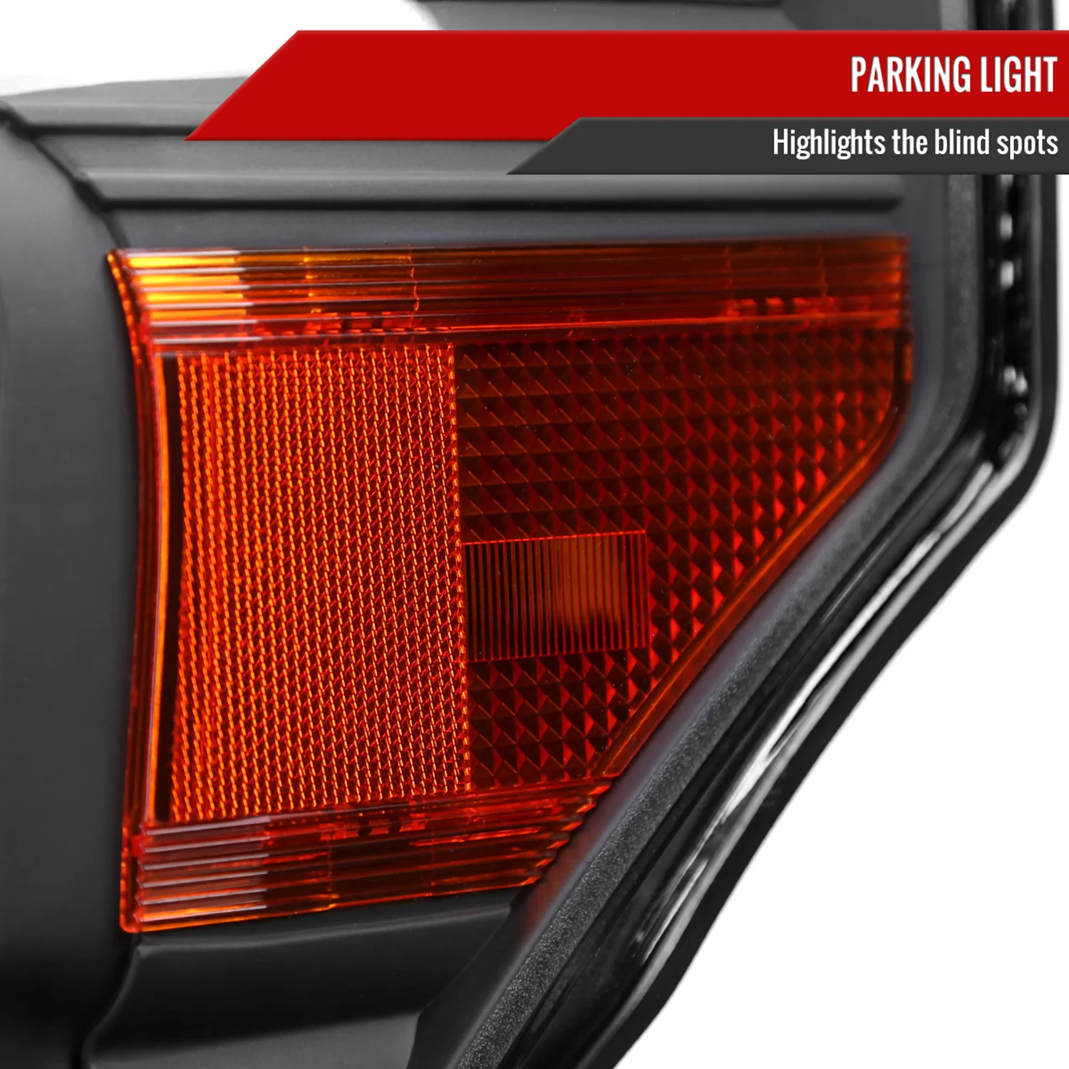 2011-2016 Ford F-250/350/450/550 SuperDuty Factory Headlights Amber Reflectors - Image 5
