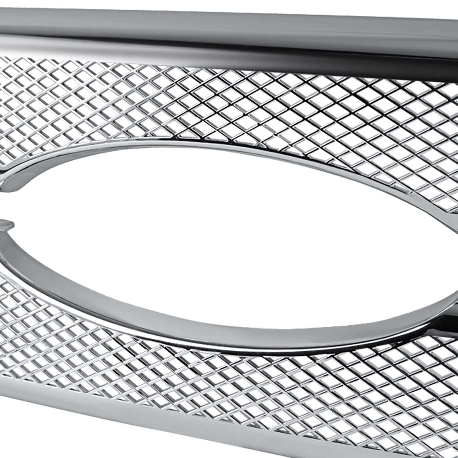 2011-2016 Ford F-250/350/450/550 SuperDuty Platinum Chrome ABS Grille Overlay - Image 3