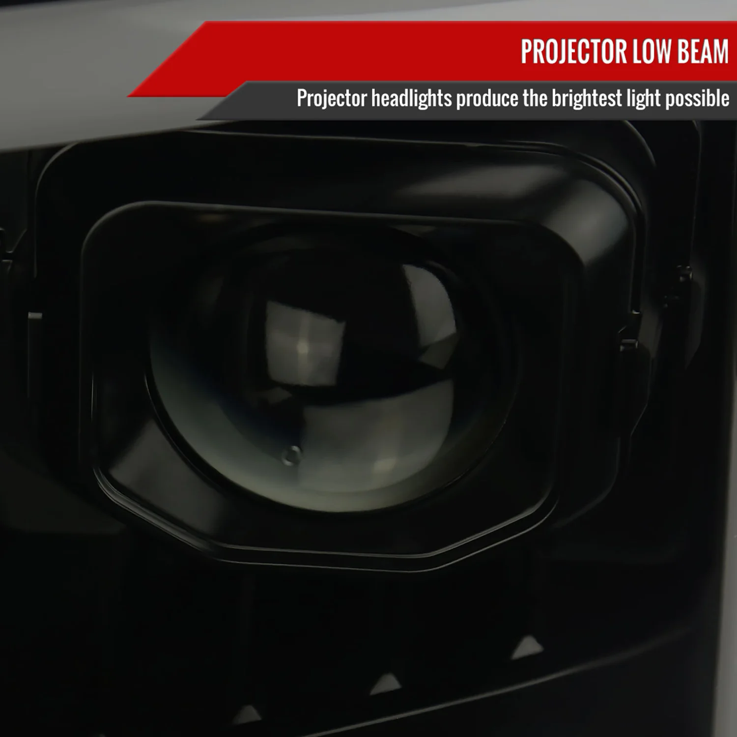 2011-2016 Ford F-250 F-350 F-450 F-550 LED CBar Projector Headlights Smoke - Image 4