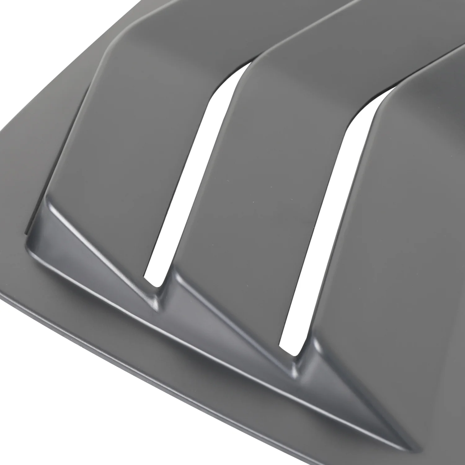 2011-2021 Dodge Charger Matte Black Side Window Louvers Vent - Image 6
