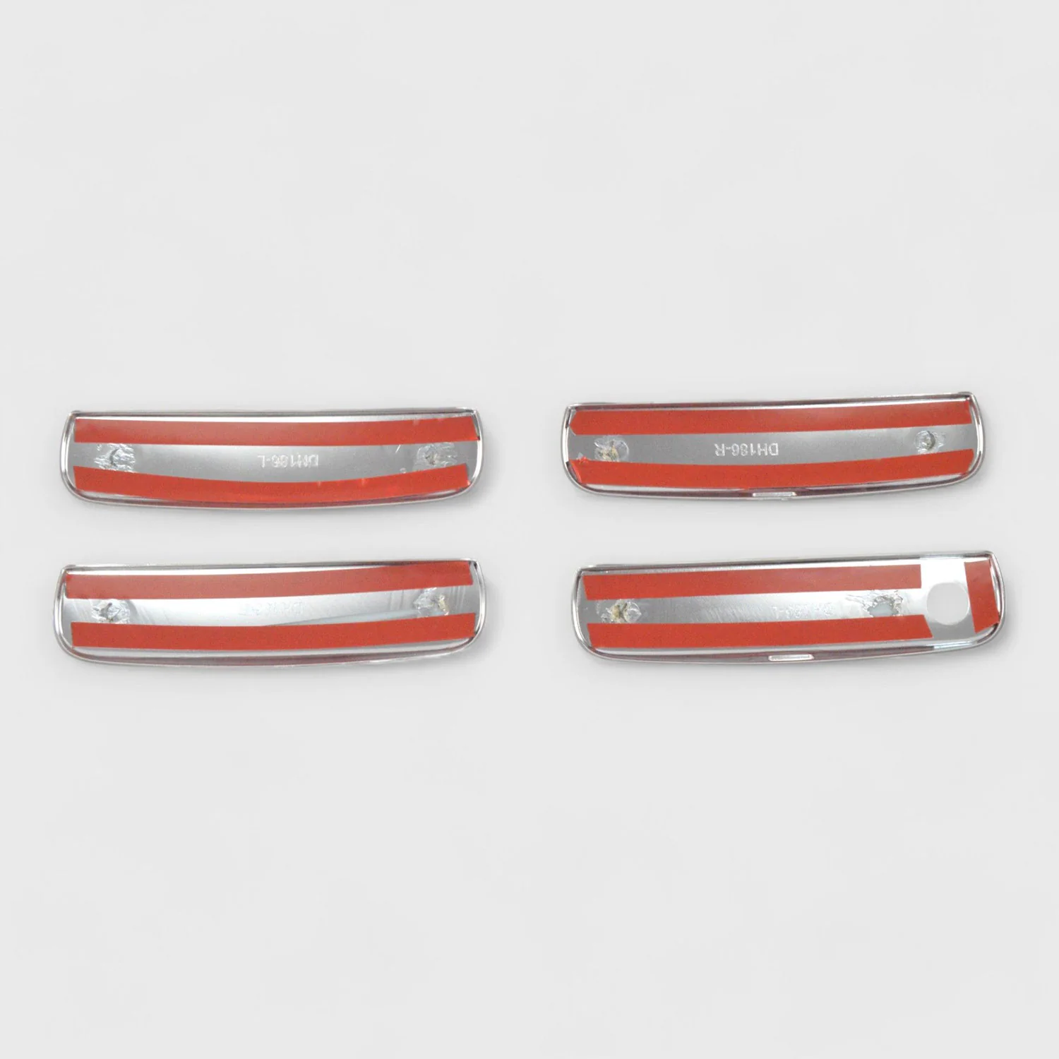 2011-2023 Dodge Charger / Challenger Door Handle Cover Chrome 4Pcs ABS Plastic - Image 3