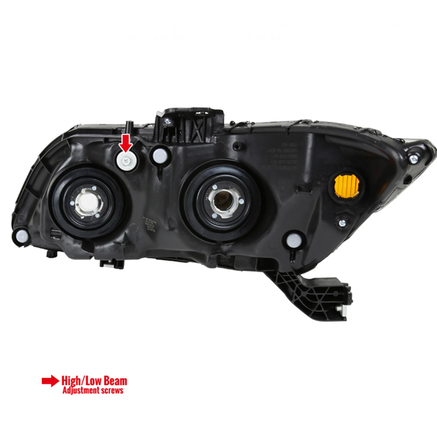 2012-2013 Honda Civic Coupe/Civic Sedan Clear Crystal Headlight Passenger Side - Image 9