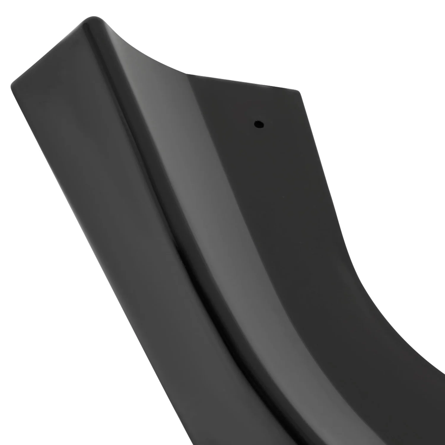 2012-2014 Mercedes W204 C Class Glossy Black Front Bumper Lip Splitter Kit - Image 5