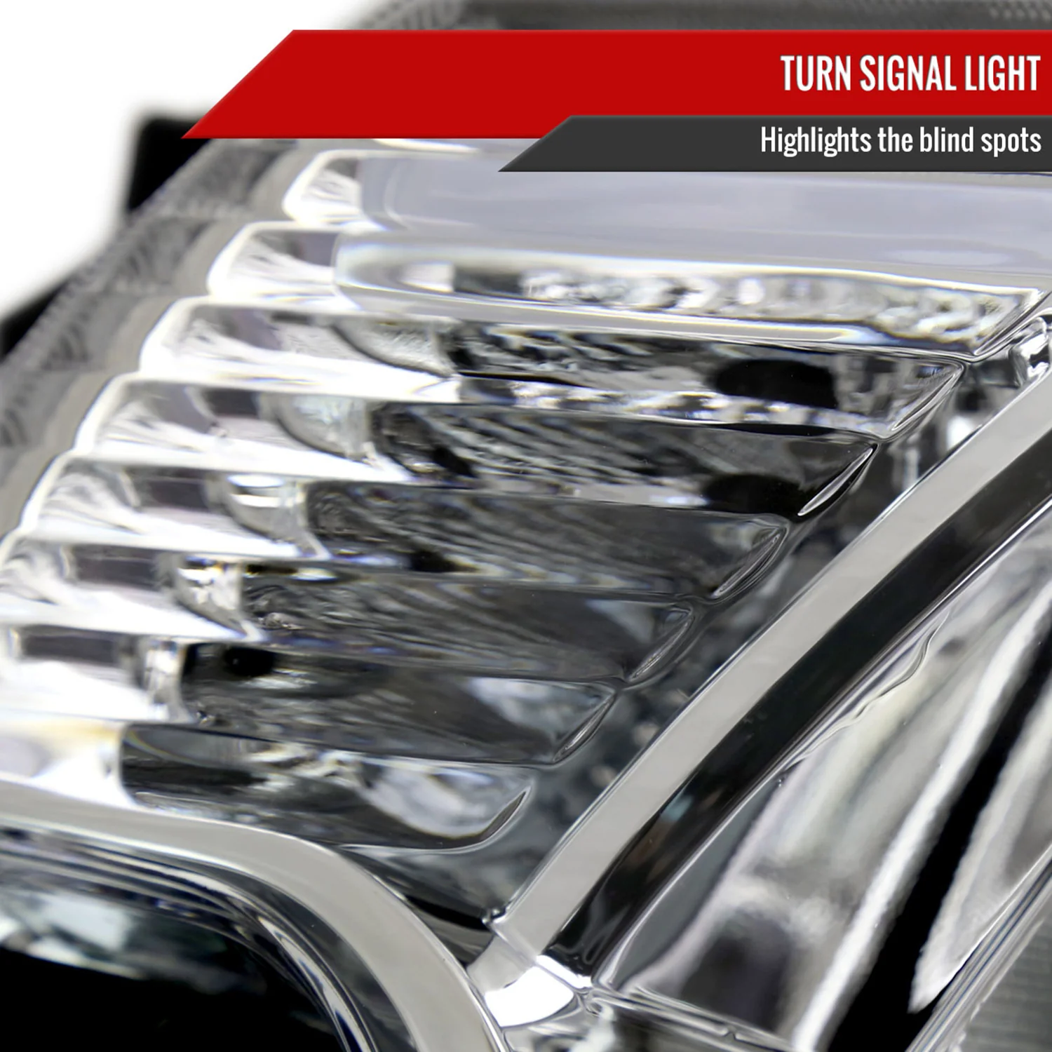 2012-2015 Toyota Tacoma LED Bar Factory Headlights Amber Reflector Chrome - Image 5