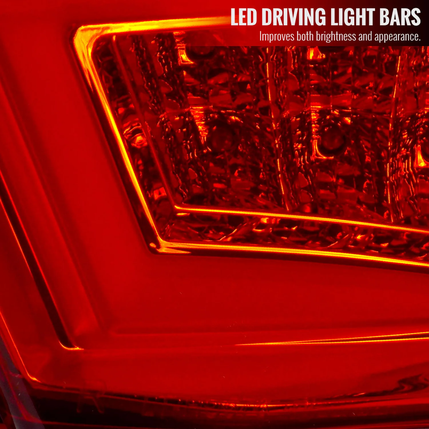 2012-2016 Scion FRS/ Subaru BRZ/ Toyota 86 LED Tail Lights Chrome/Red - Image 3