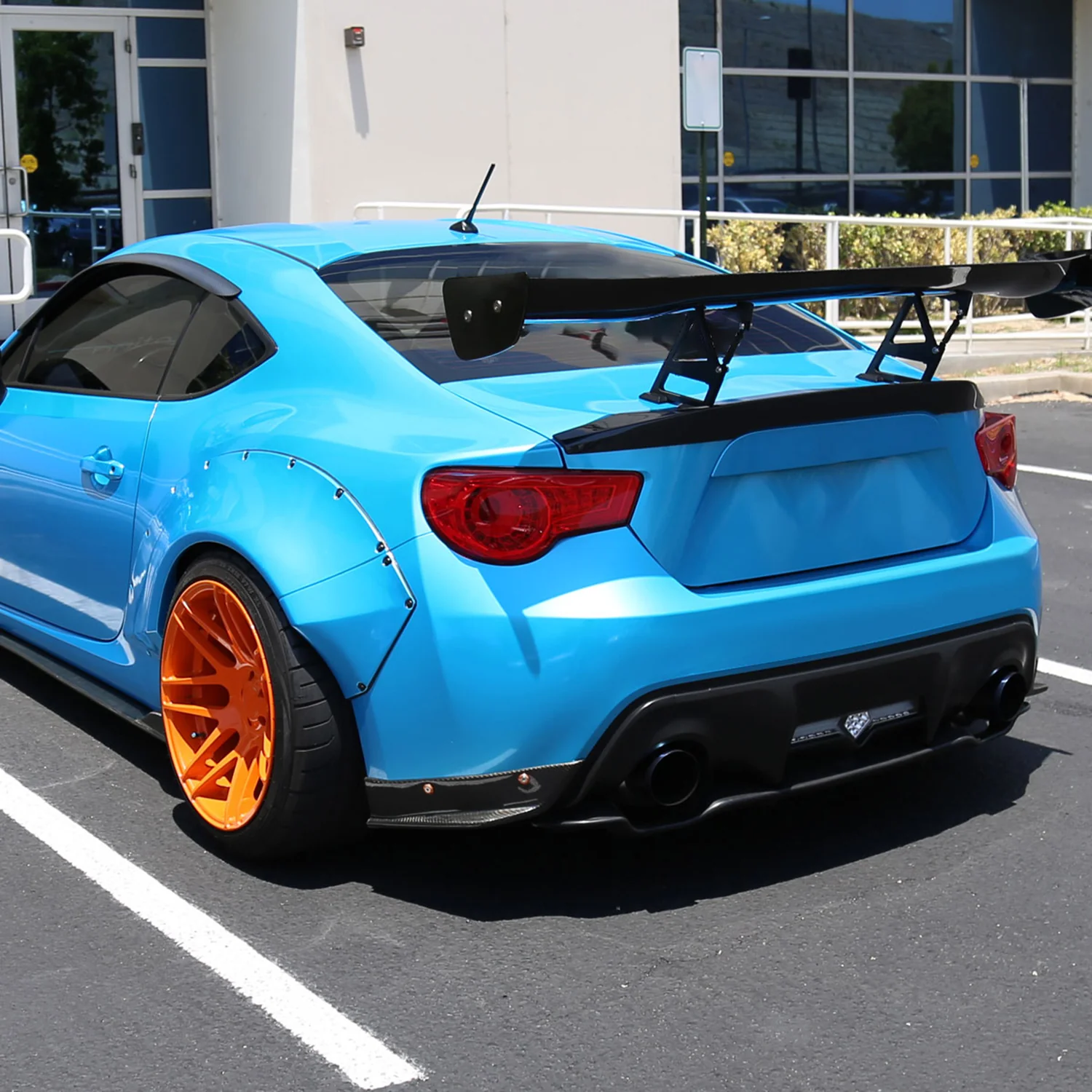 2012-2016 Scion FRS/ Subaru BRZ/ Toyota 86 LED Tail Lights Chrome/Red - Image 9