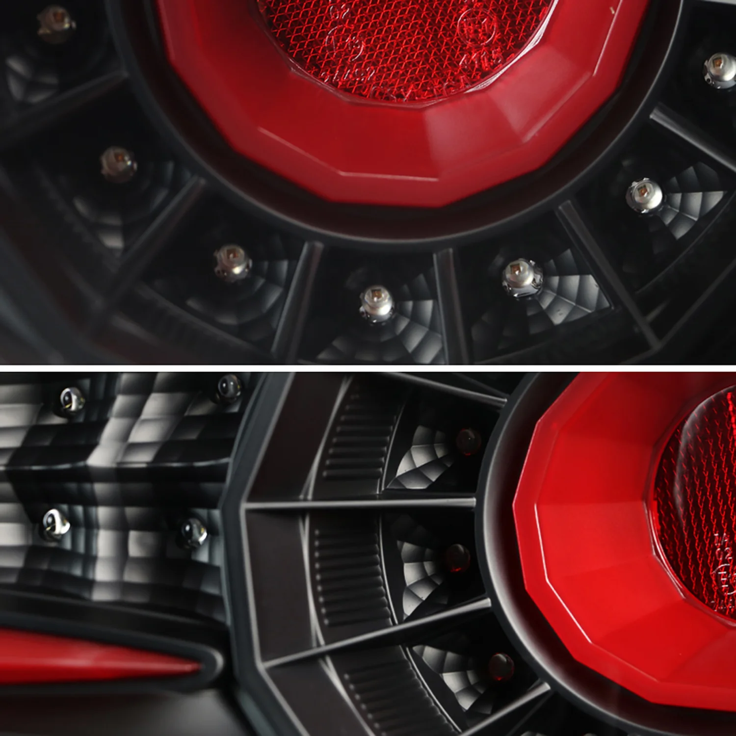 2012-2016 Scion FRS/ Subaru BRZ/ Toyota 86 LED Tail Lights Satin Black/Clear - Image 3