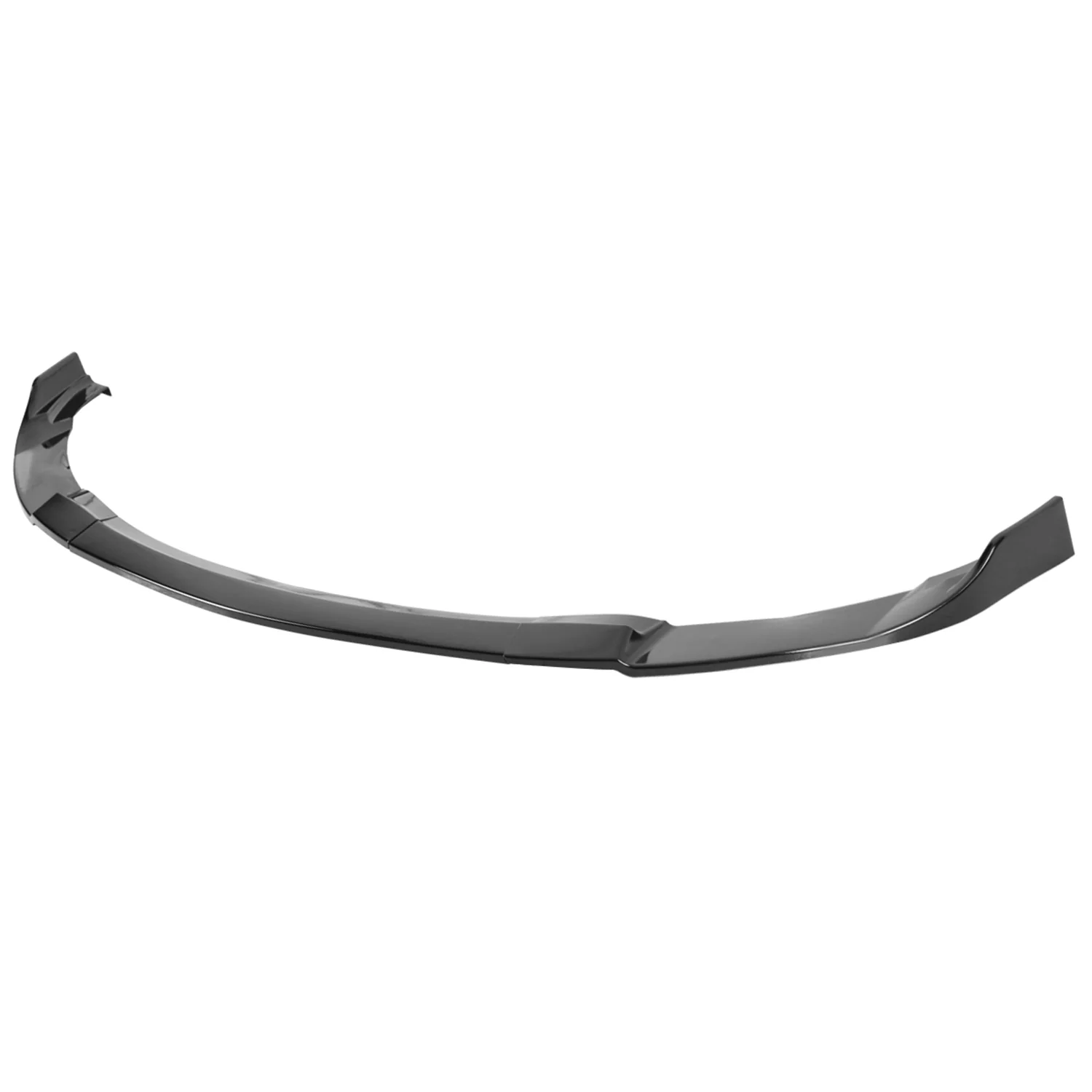 2012-2017 Hyundai Veloster Glossy Black 3Pcs Front Bumper Lip Splitter Kit