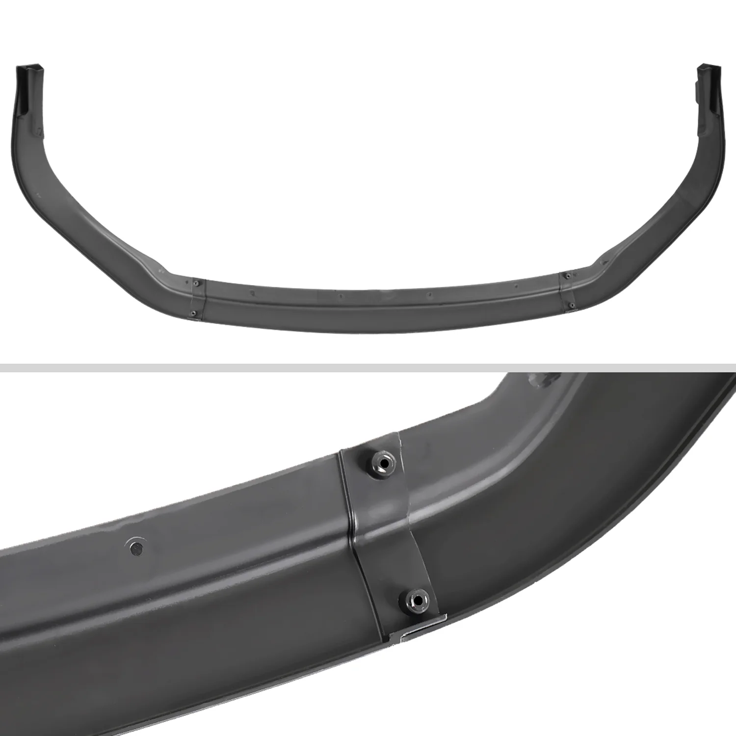 2013-2015 Lexus ES350 Glossy Black 3Pcs Front Bumper Lip Splitter Kit - Image 6