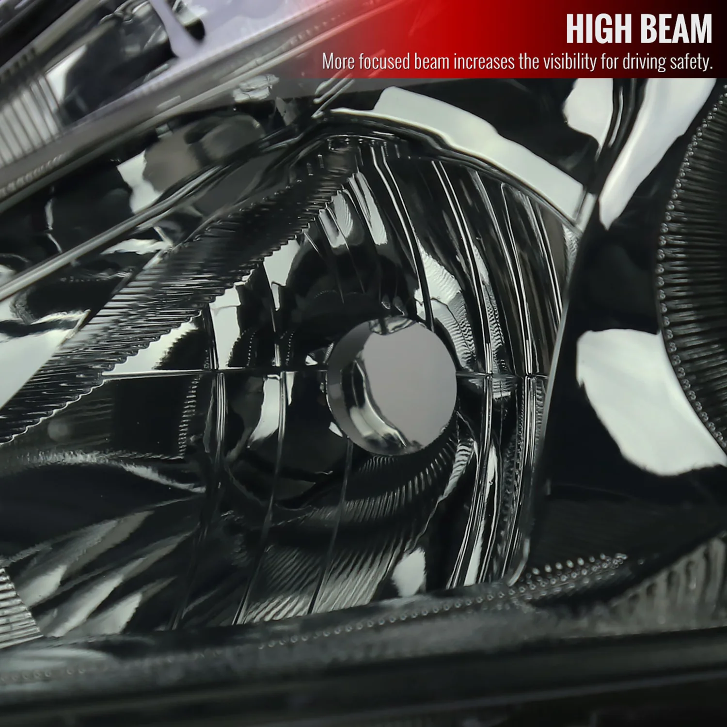 2013-2015 Nissan Altima Sedan Projector Headlights Chrome Housing/Smoke Lens - Image 3
