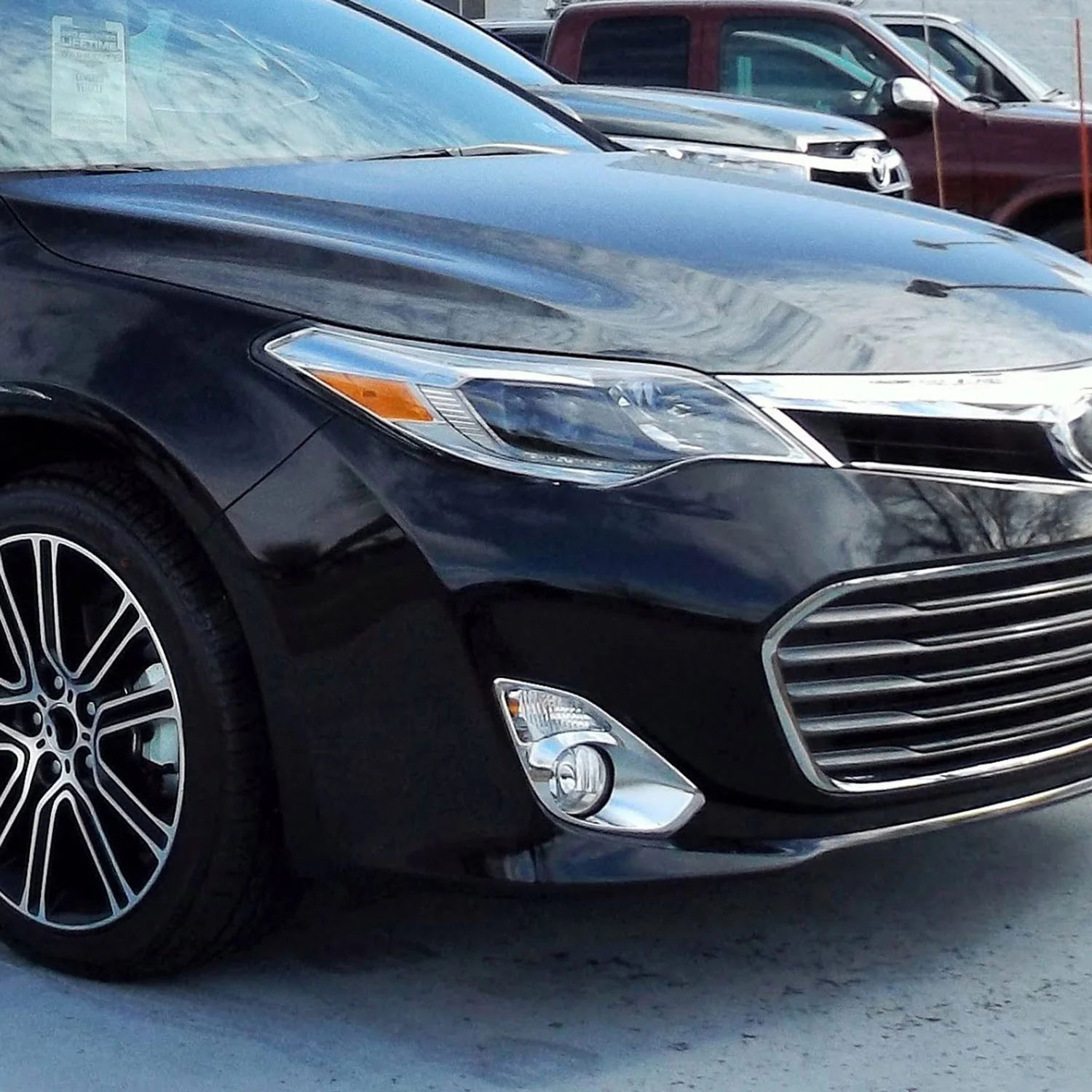 2013-2015 Toyota Avalon H11 Fog Lights Kit Switch & Wiring Harness Chrome - Image 10