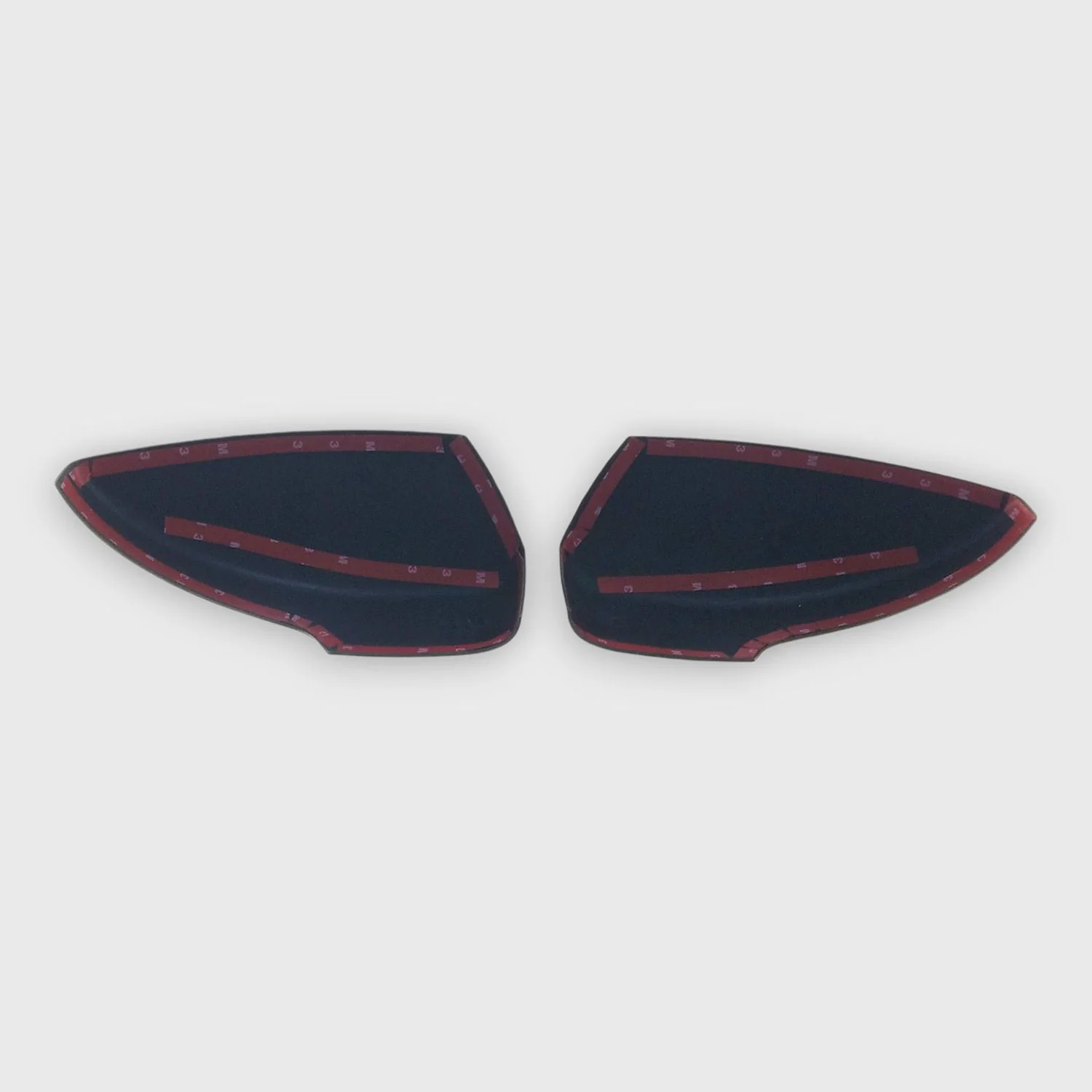 2013-2016 Ford Escape Mirror Cover Caps Gloss Black 2Pcs ABS Plastic - Image 3