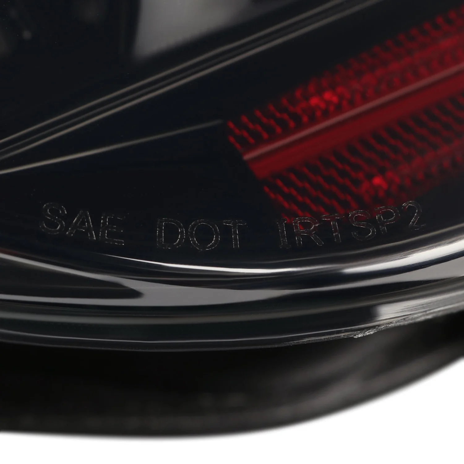 2013-2016 Scion FRS/ Subaru BRZ Lambo LED Tail Lights Glossy Black/Smoke Lens - Image 6