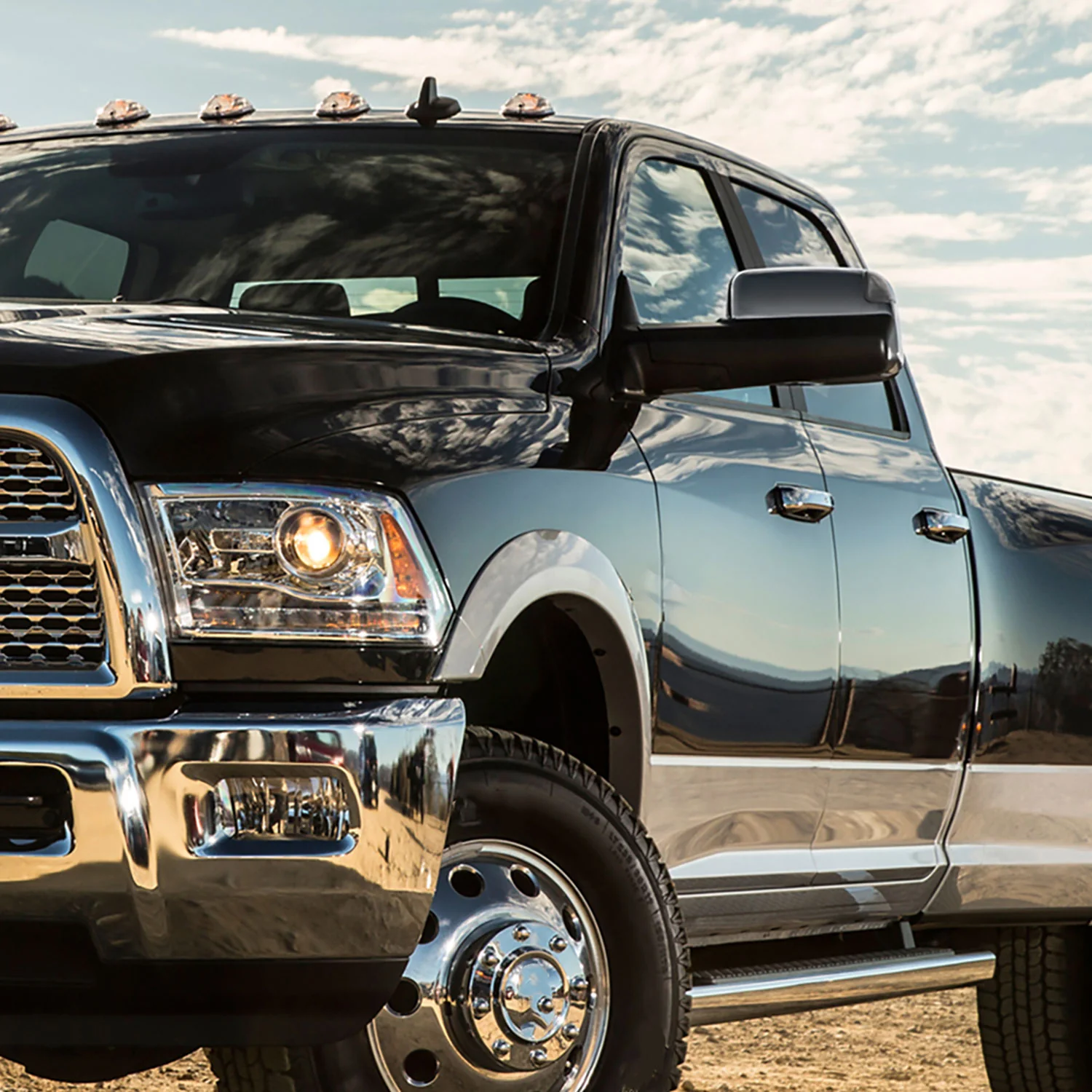 2013-2017 Dodge RAM 1500/2500/3500 Auto-Fold Heated & Manual Towing Mirrors - Image 9