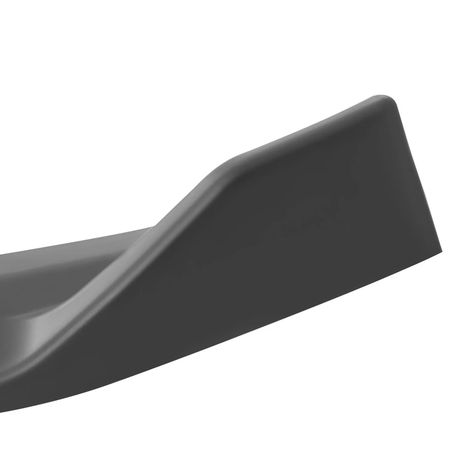 2013-2017 Hyundai Veloster Turbo Matte Black 3PC Front Bumper Splitter Kit - Image 5
