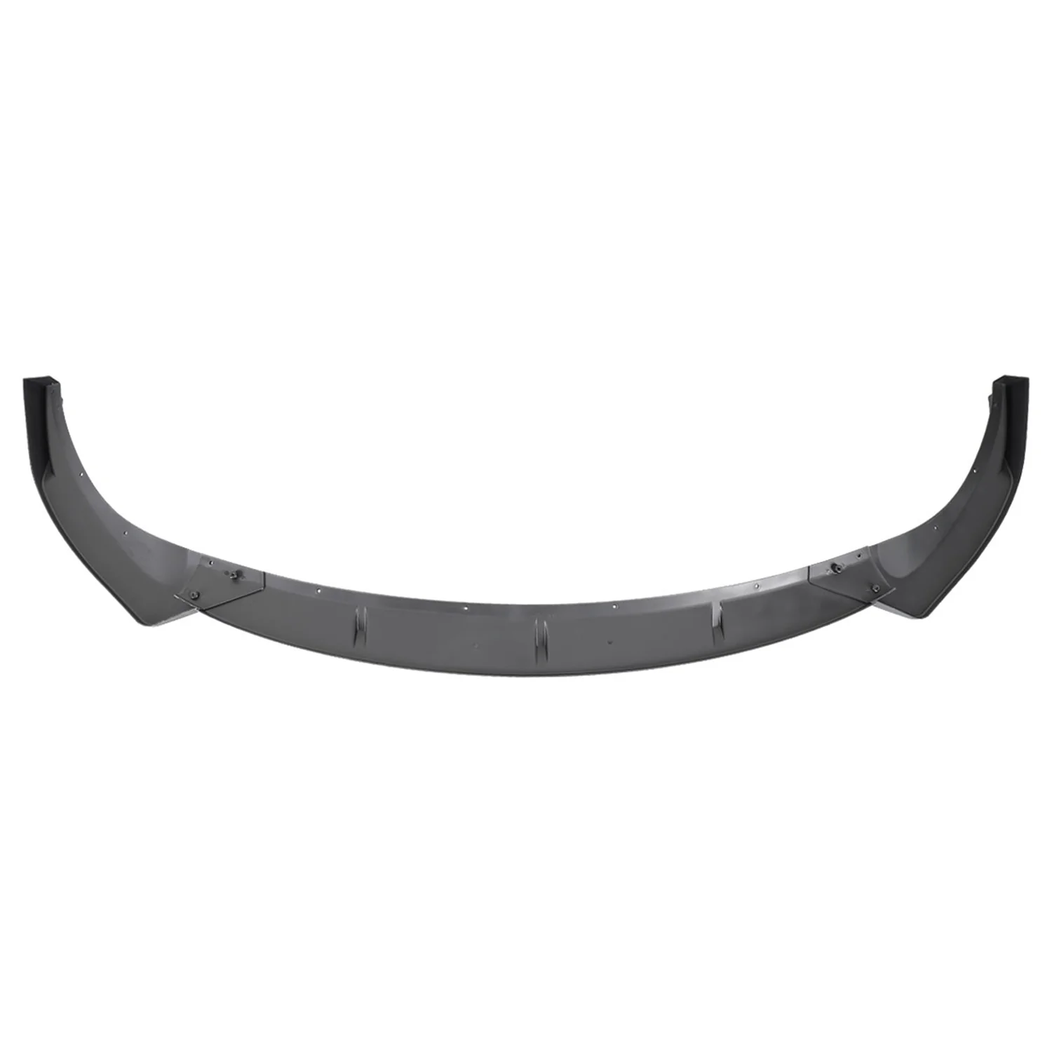 2013-2017 Hyundai Veloster Turbo Matte Black 3PC Front Bumper Splitter Kit - Image 6