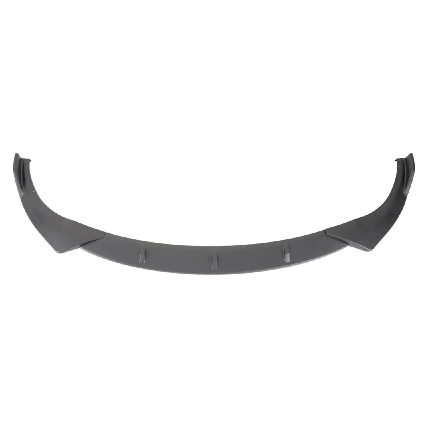 2013-2017 Hyundai Veloster Turbo Matte Black 3PC Front Bumper Splitter Kit - Image 7